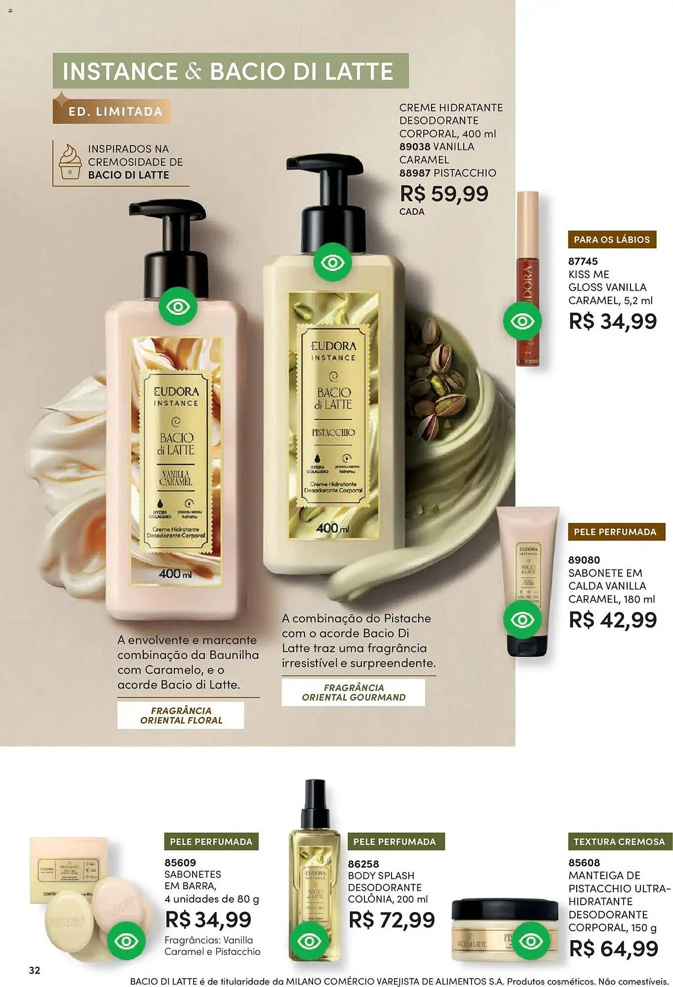 Encarte de Catálogo Eudora 11 de março até 10 de abril 2026 - Pagina 40