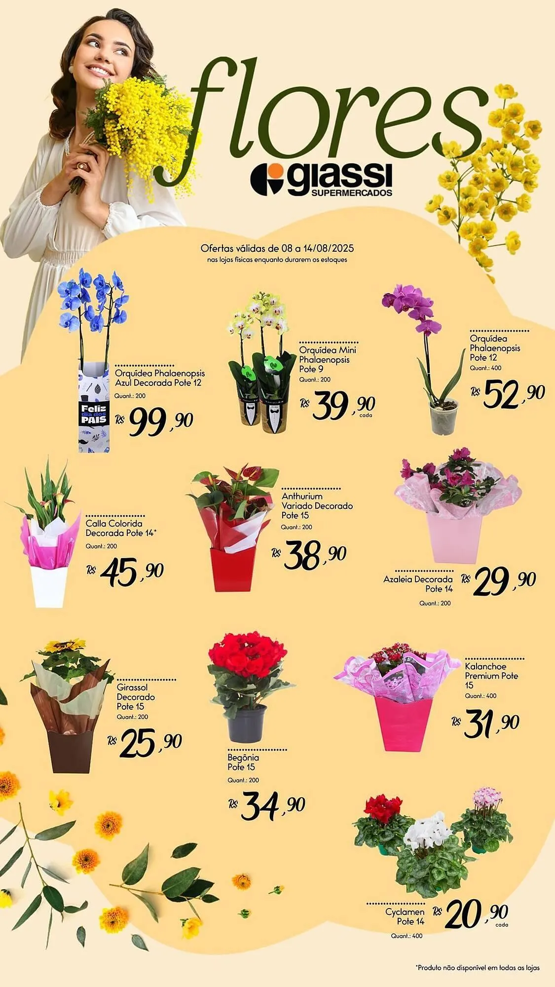 Encarte de Catálogo Giassi Supermercados 8 de agosto até 14 de agosto 2025 - Pagina 1