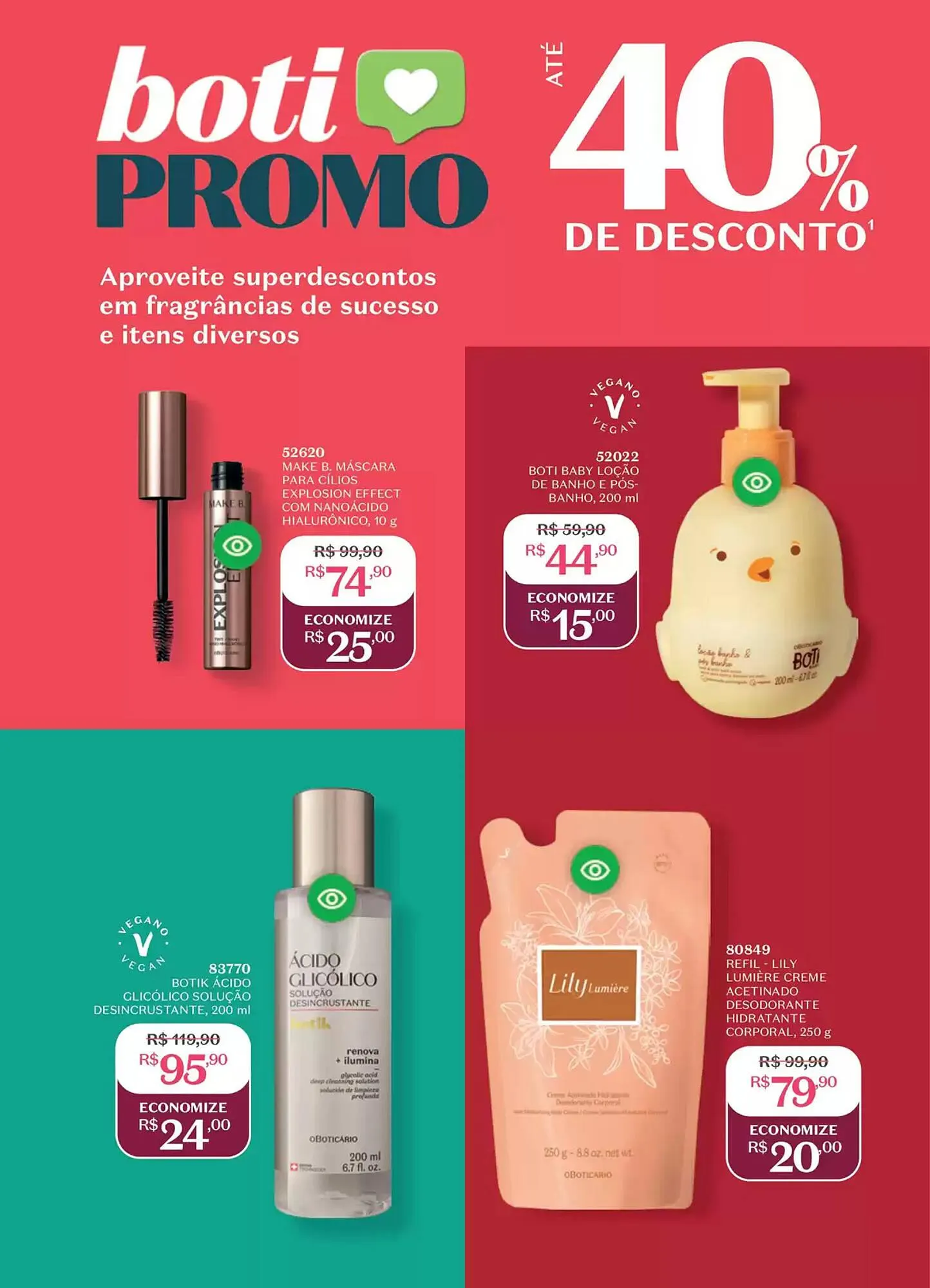 Encarte de Catálogo O Boticário 5 de março até 23 de março 2025 - Pagina 192