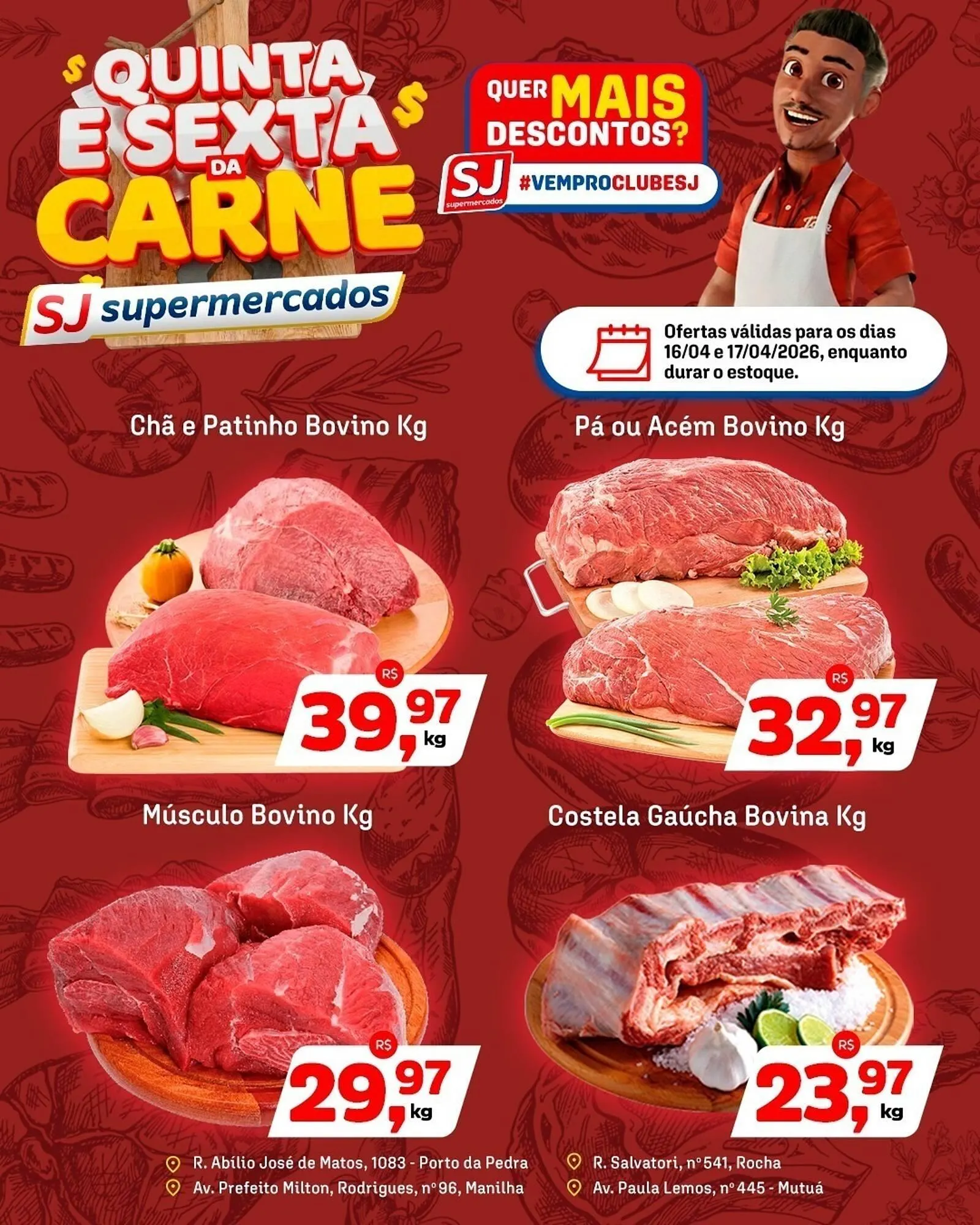 Encarte de Encarte Sj Supermercados 16 de abril até 17 de abril 2026 - Pagina 2