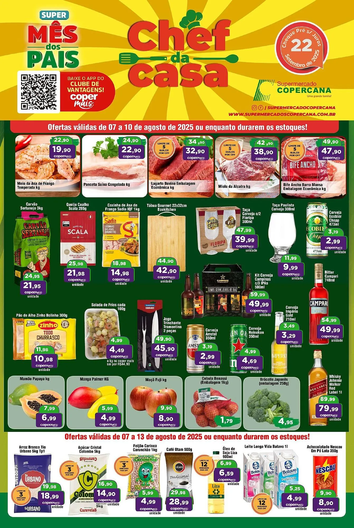 Encarte de Catálogo Copercana 11 de agosto até 13 de agosto 2025 - Pagina 1
