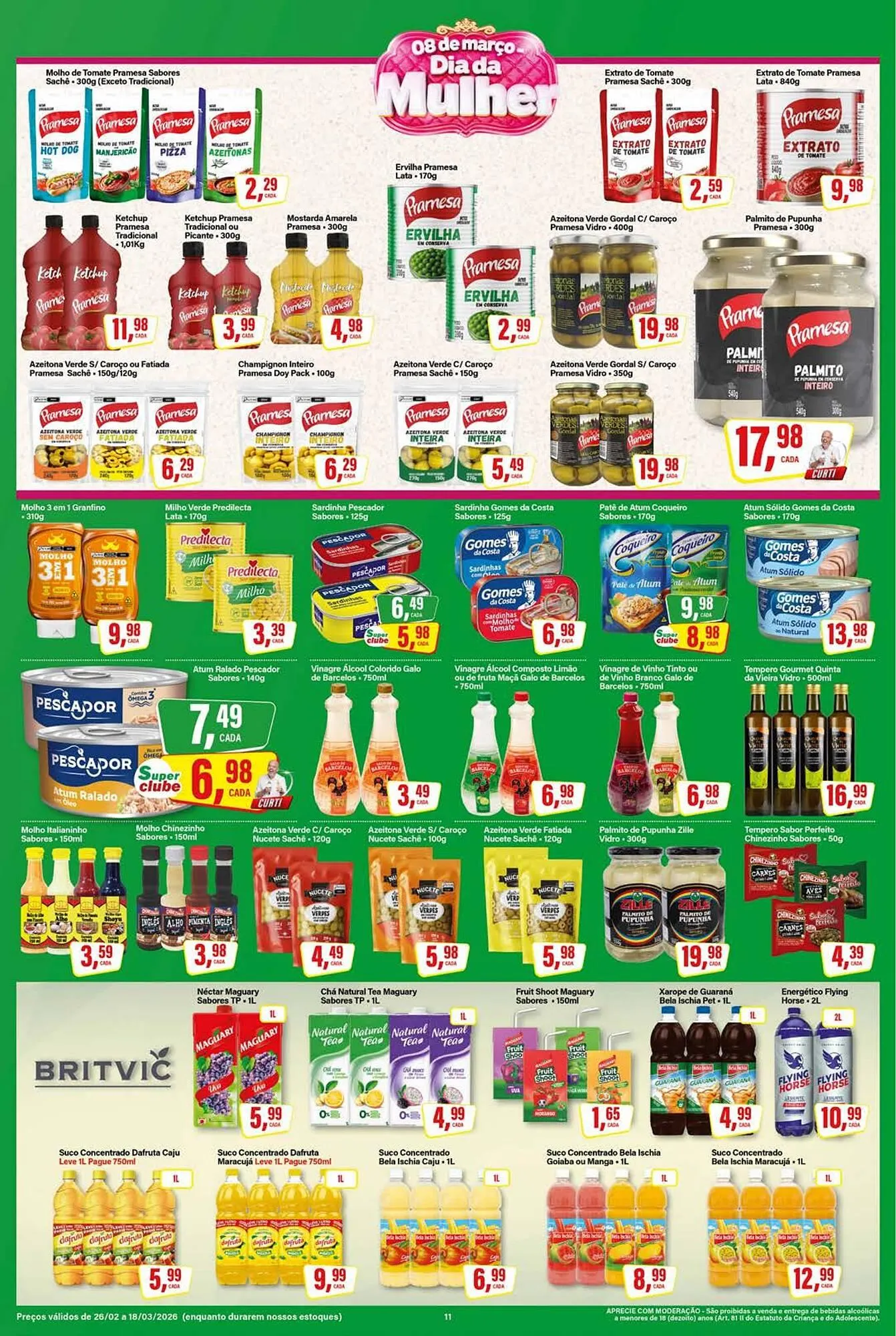 Encarte de Encarte Rede Supermarket 26 de fevereiro até 18 de março 2026 - Pagina 11