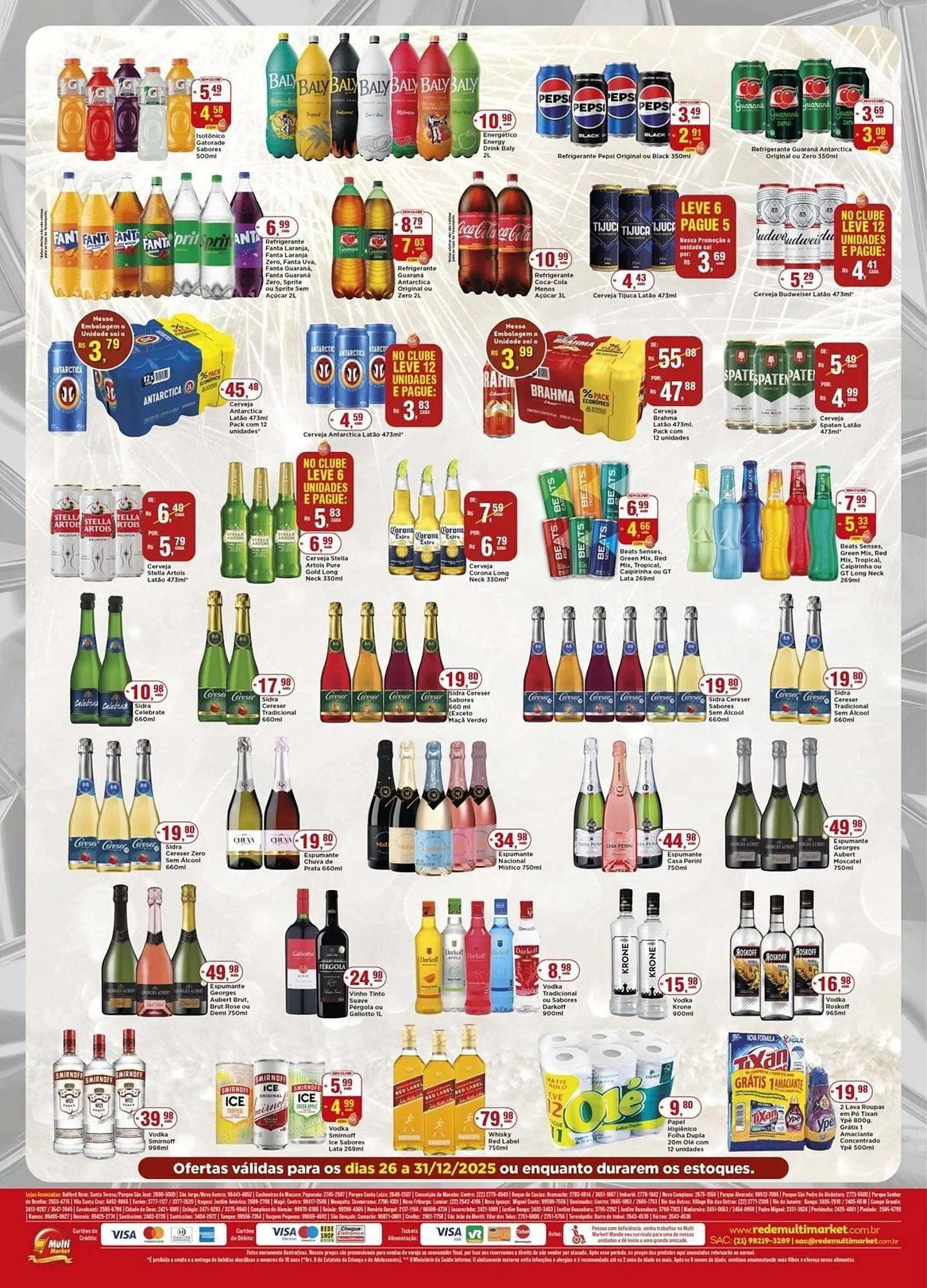 Encarte de Encarte Rede Multi Market 26 de dezembro até 31 de dezembro 2025 - Pagina 2
