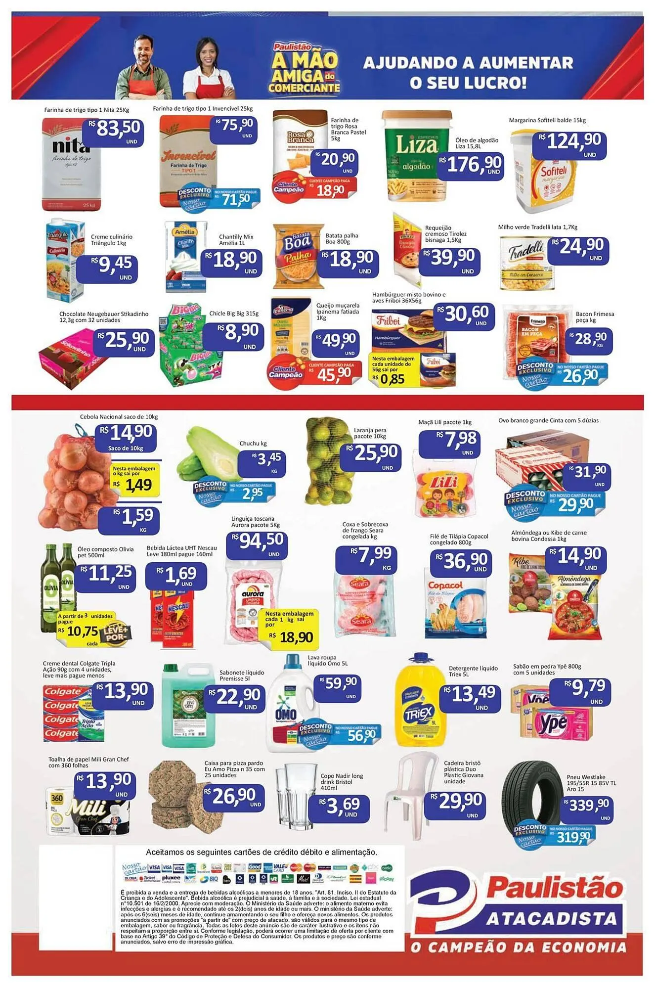 Encarte de Catálogo Paulistão Supermercados 11 de agosto até 12 de agosto 2025 - Pagina 2