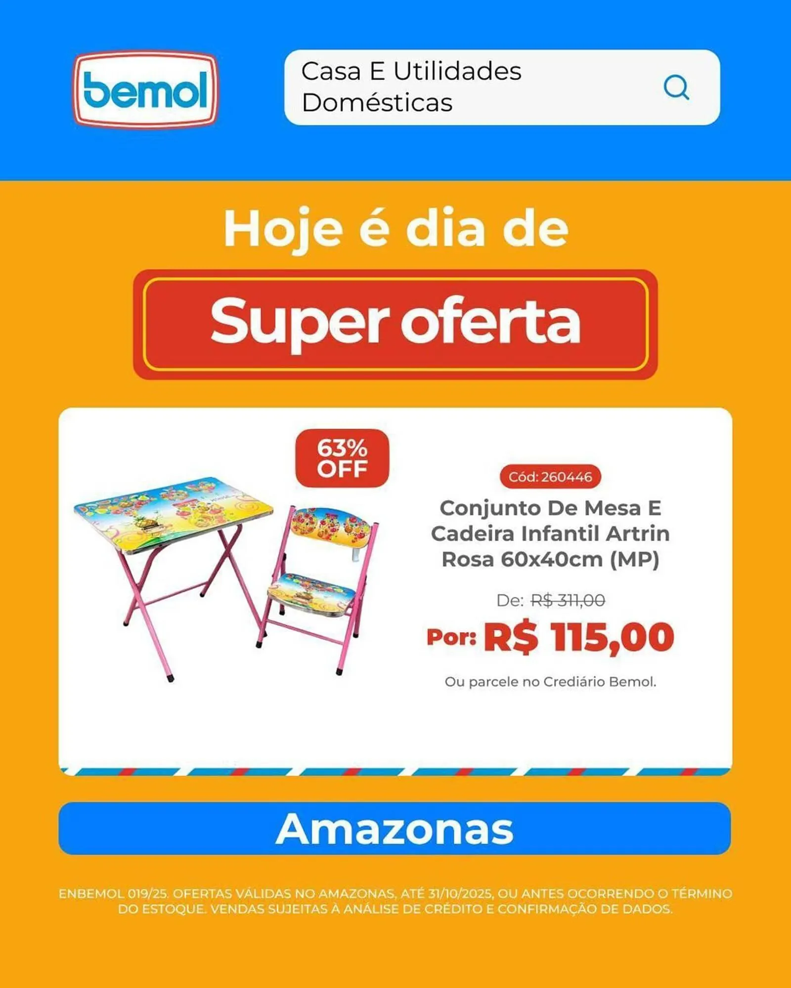 Encarte de Encarte Bemol 13 de outubro até 31 de outubro 2025 - Pagina 5