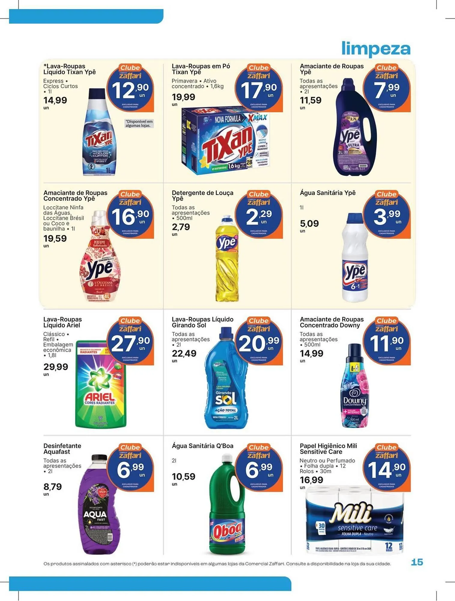 Encarte de Encarte Comercial Zaffari 30 de outubro até 9 de novembro 2025 - Pagina 15