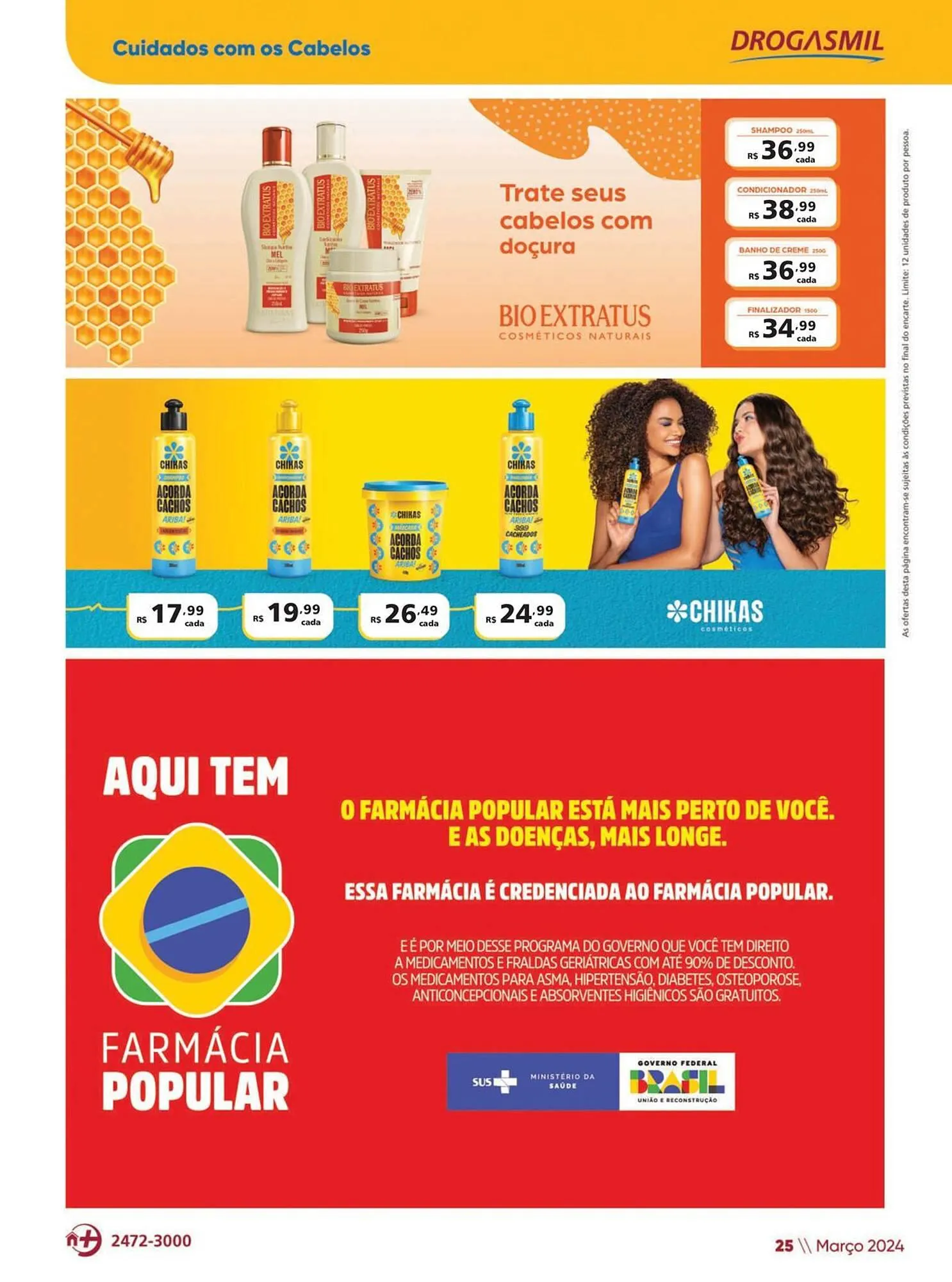 Encarte de Catálogo Drogasmil 1 de março até 31 de março 2024 - Pagina 25