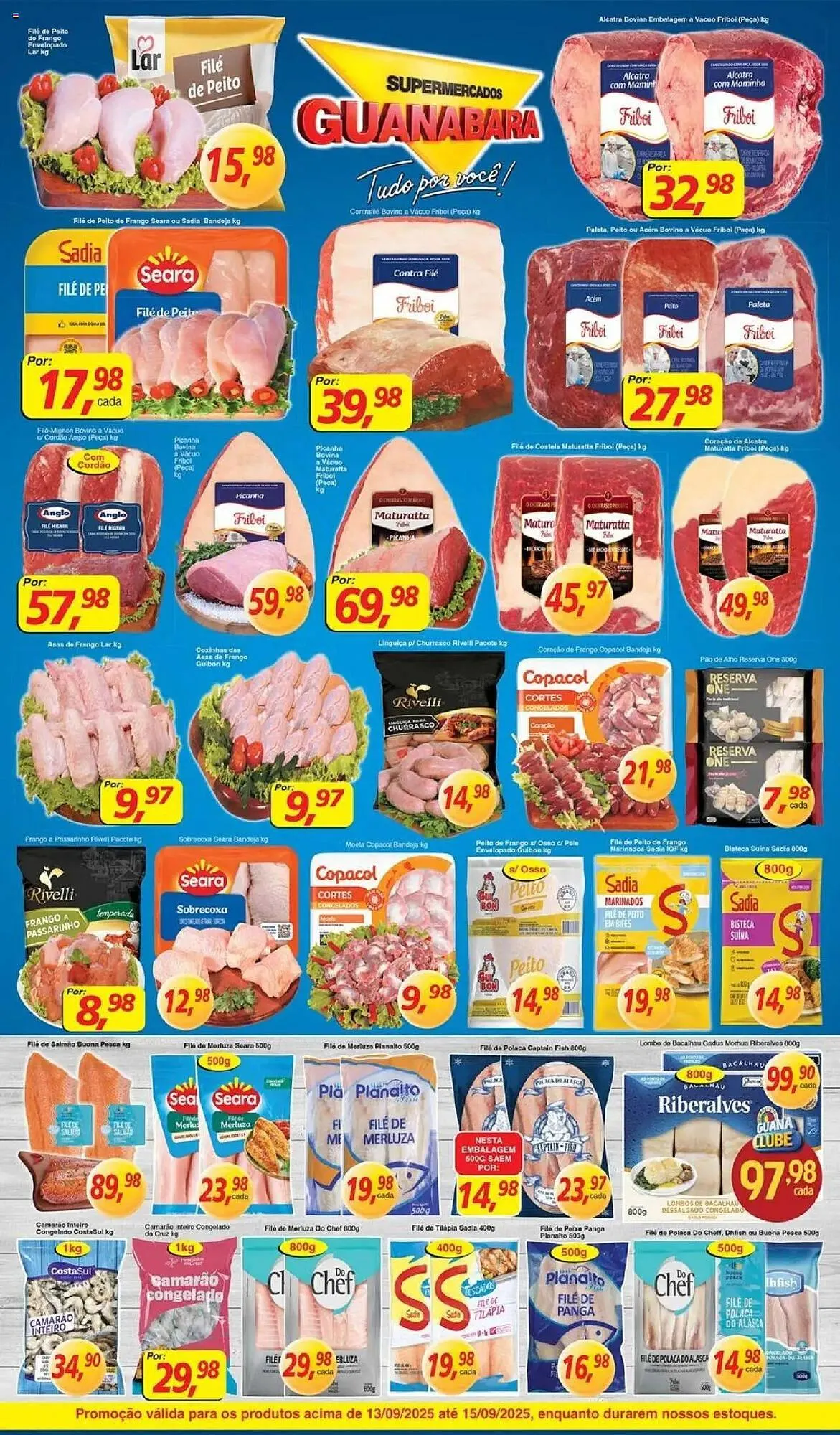 Encarte de Encarte Supermercados Guanabara 13 de setembro até 16 de setembro 2025 - Pagina 9