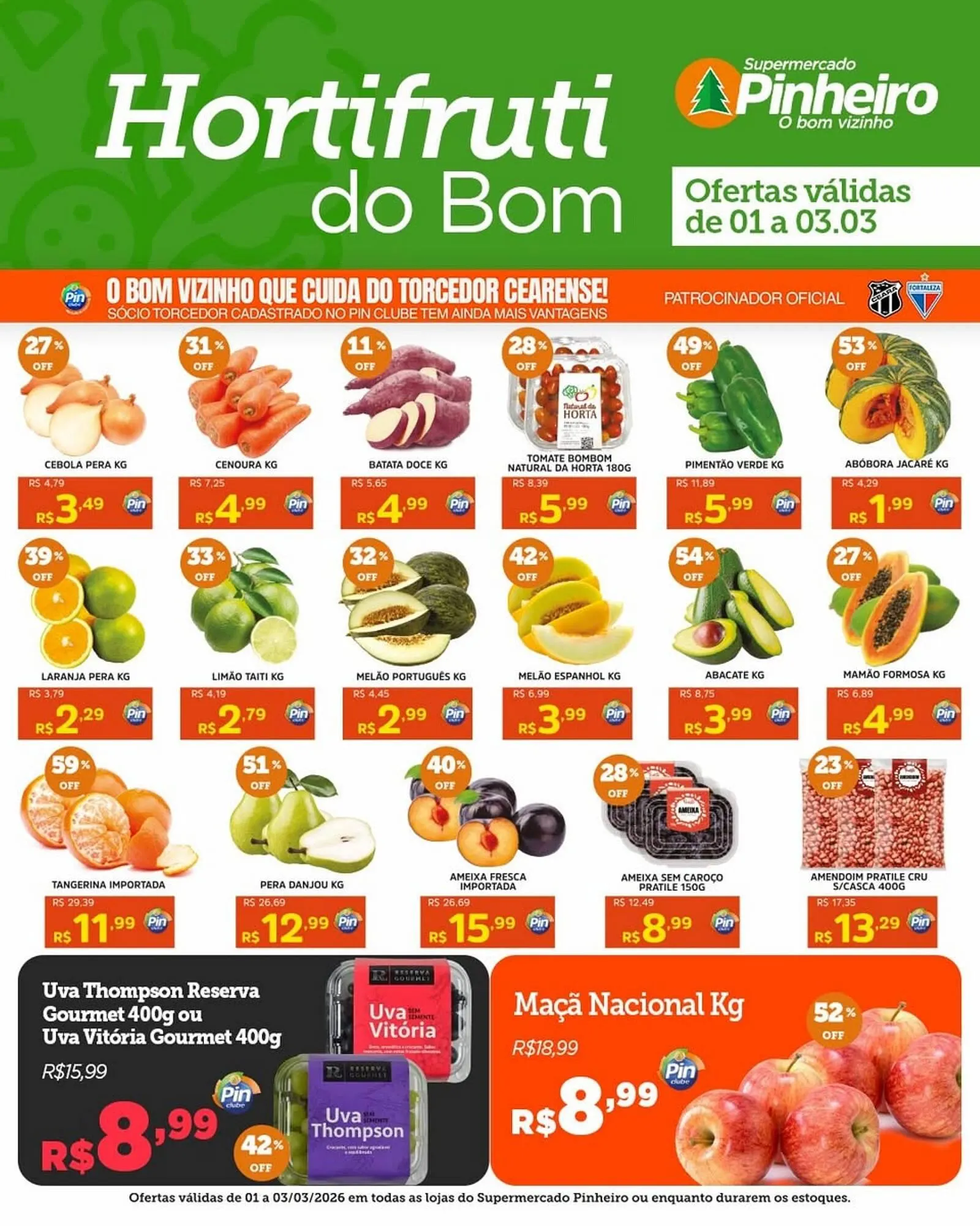 Encarte de Encarte Pinheiro Supermercado 2 de março até 3 de março 2026 - Pagina 2
