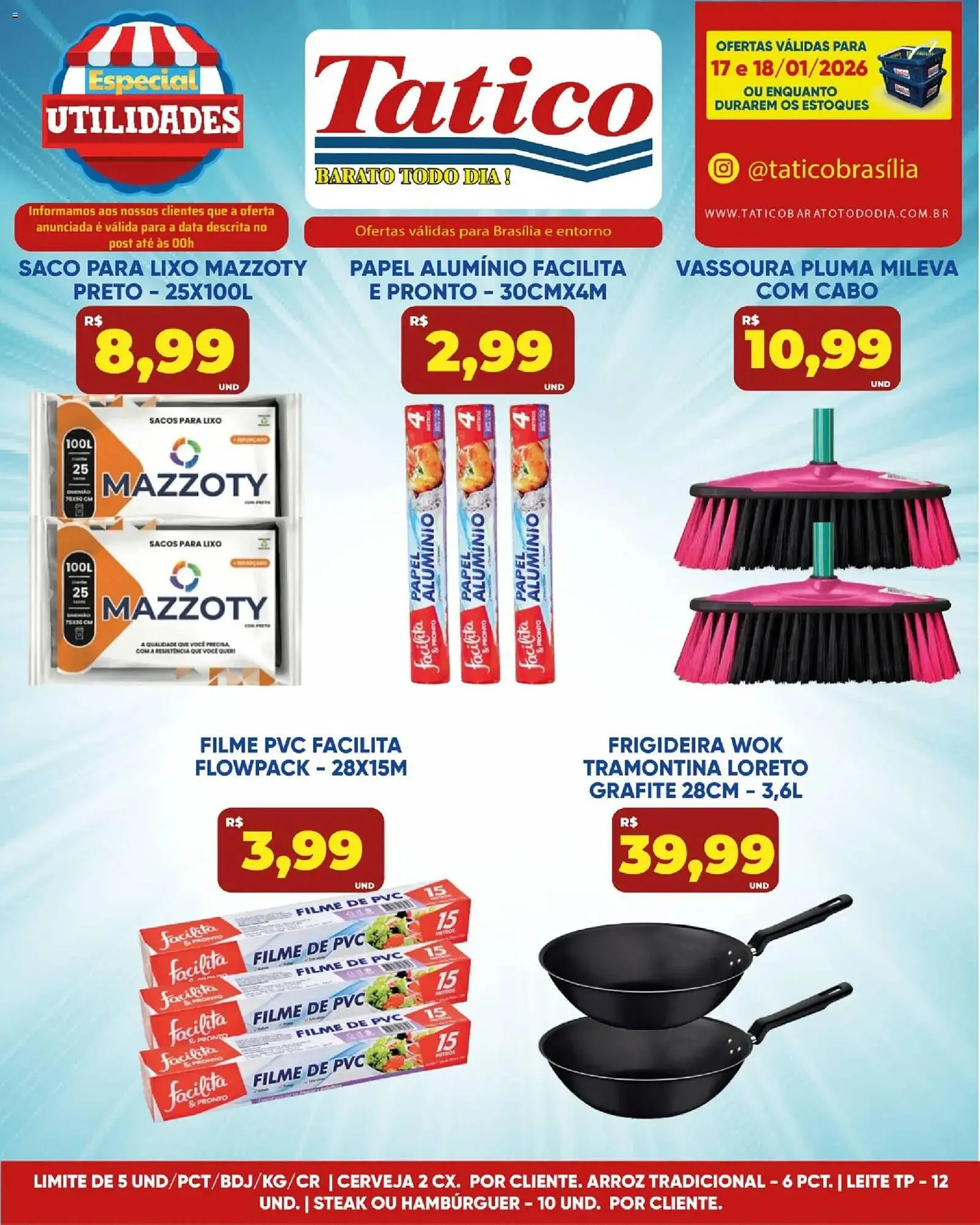 Encarte de Tabloide Tatico 17 de janeiro até 18 de janeiro 2026 - Pagina 18