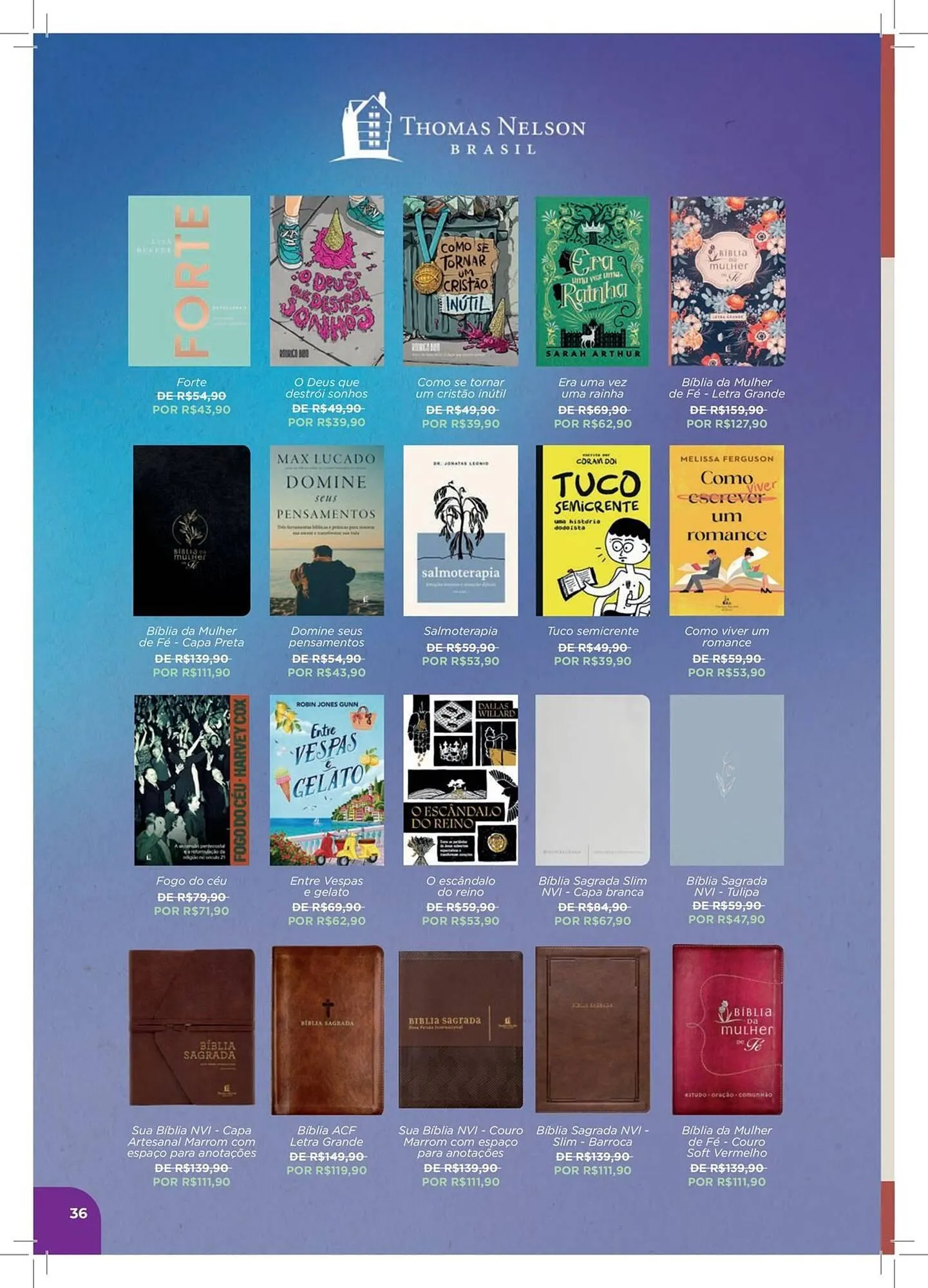 Encarte de Catálogo Livraria Leitura 2 de março até 31 de março 2026 - Pagina 36