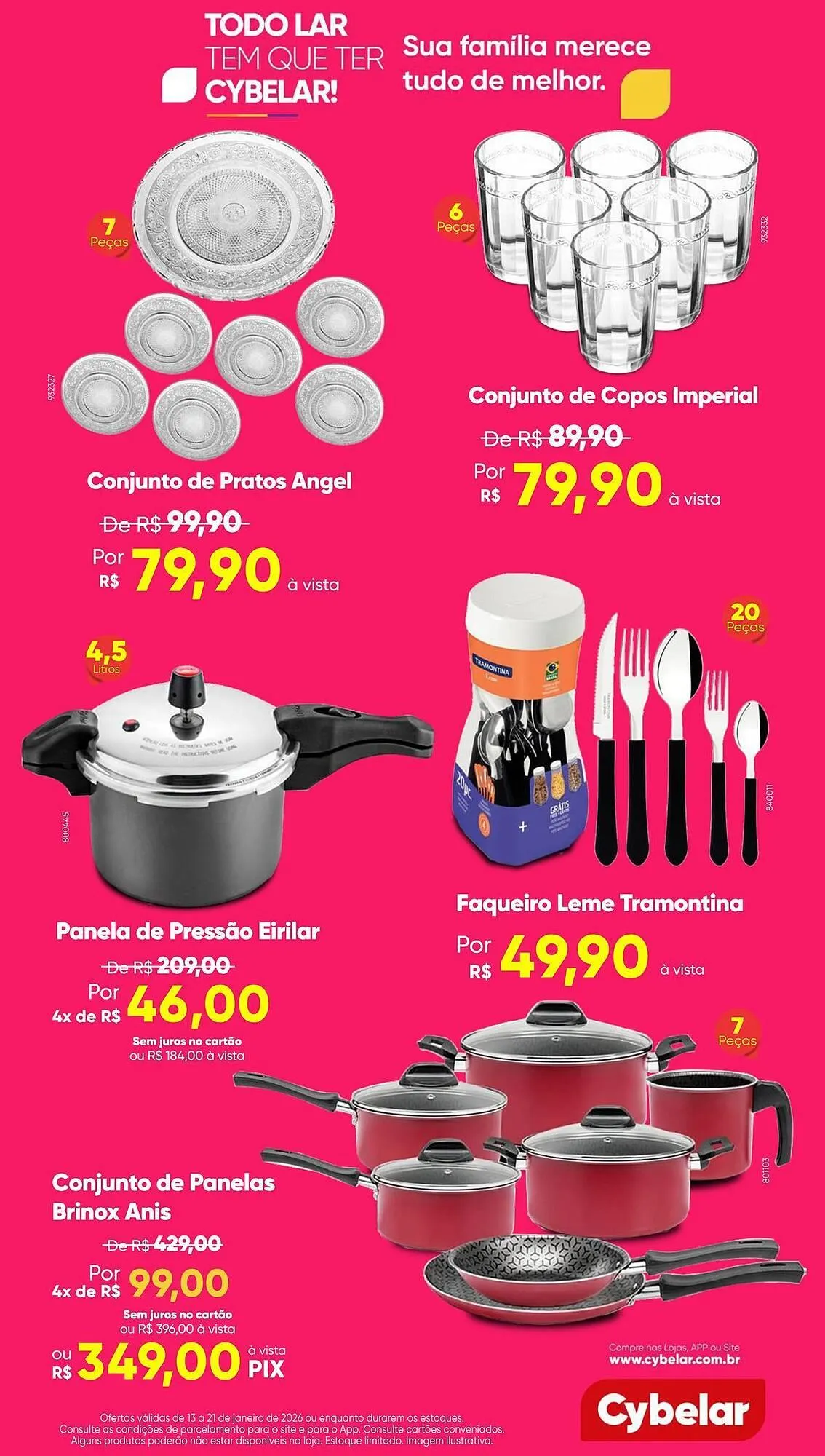 Encarte de Catálogo Cybelar 14 de janeiro até 21 de janeiro 2026 - Pagina 6