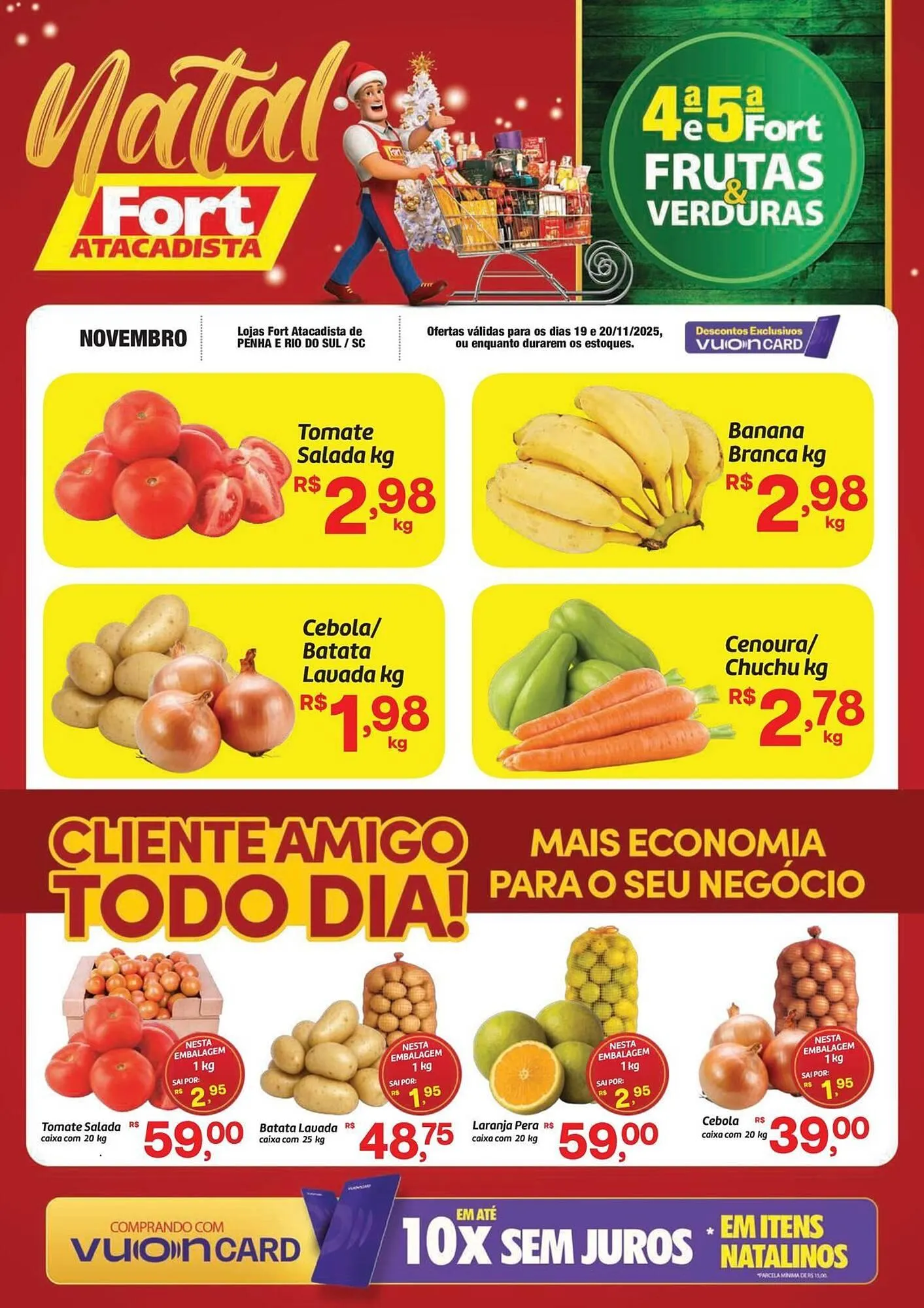 Encarte de Tabloide Fort Atacadista 19 de novembro até 20 de novembro 2025 - Pagina 1