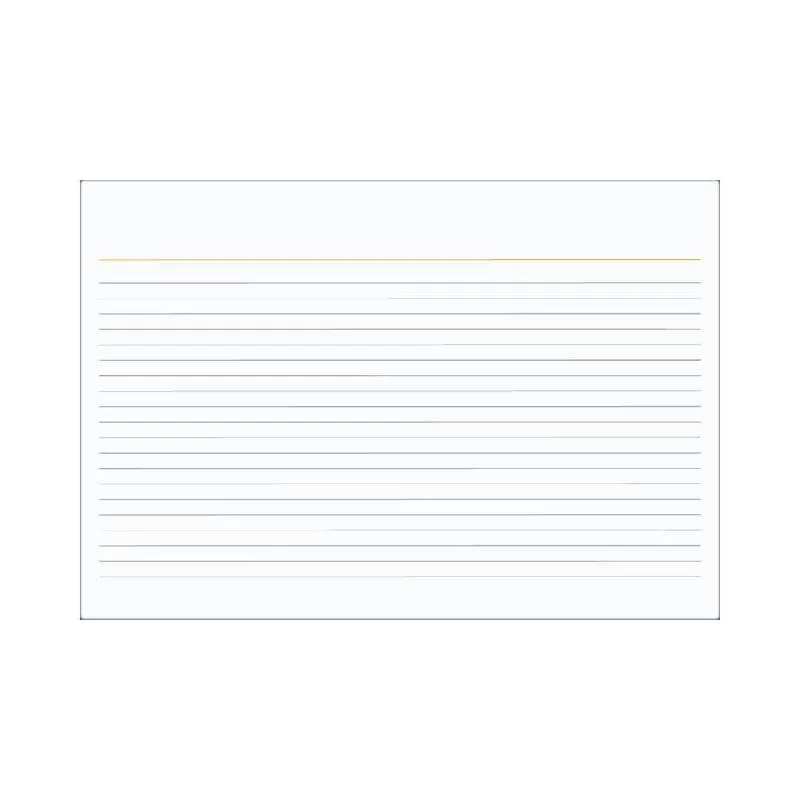 Ficha Pautada N1 3x5 100 Folhas - Tilibra