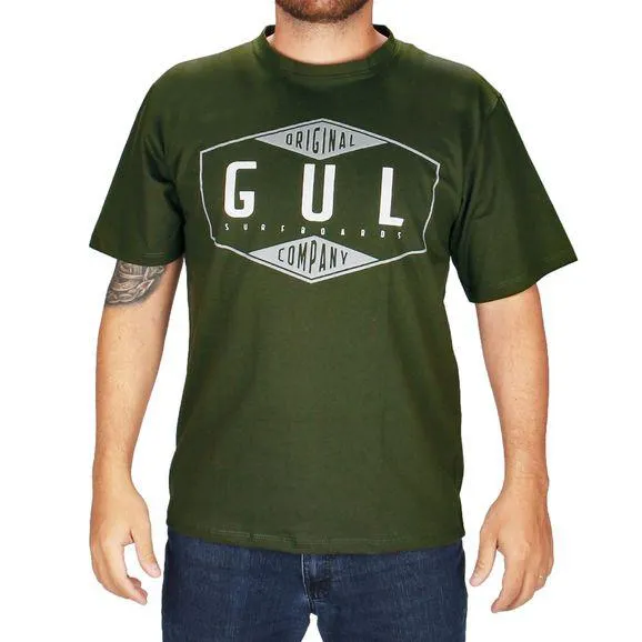 Camiseta Gul Estampada - Verde - G