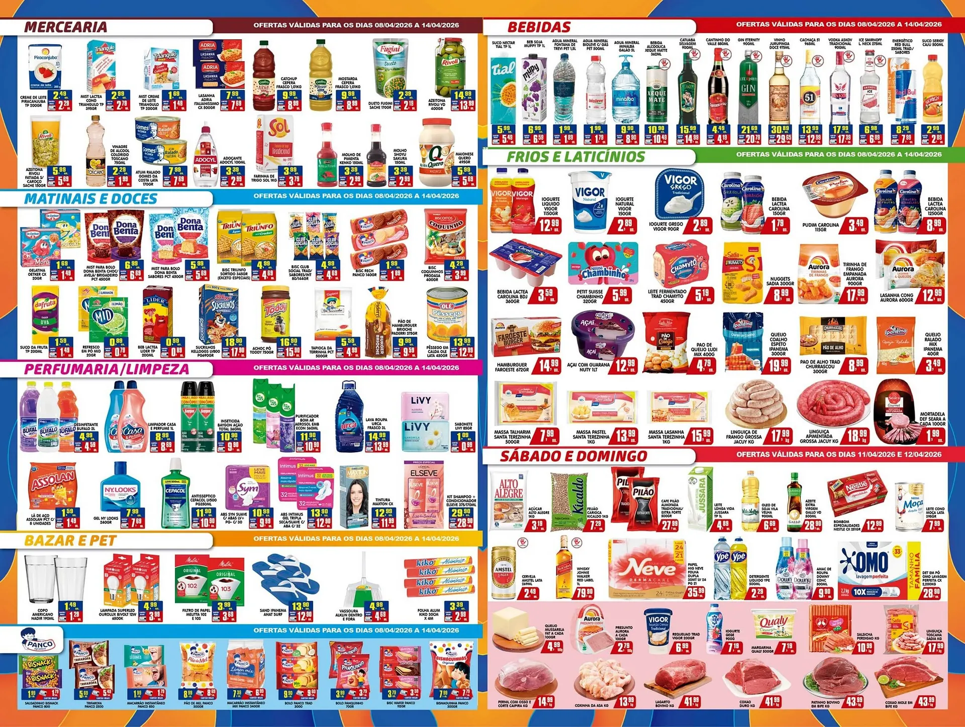 Encarte de Folheto Higa's Supermercado 8 de abril até 14 de abril 2026 - Pagina 2