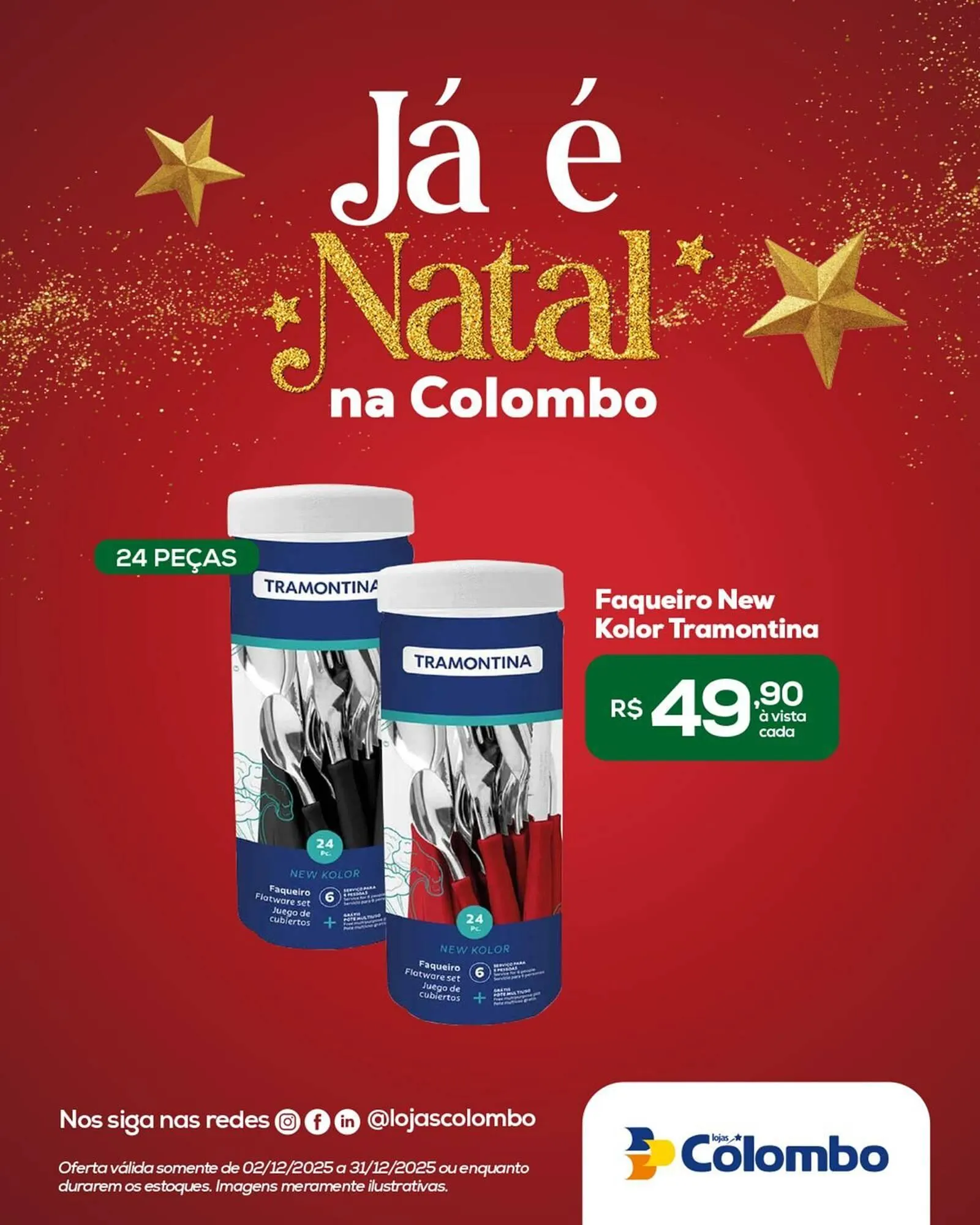 Encarte de Folheto Lojas Colombo 2 de dezembro até 31 de dezembro 2025 - Pagina 18