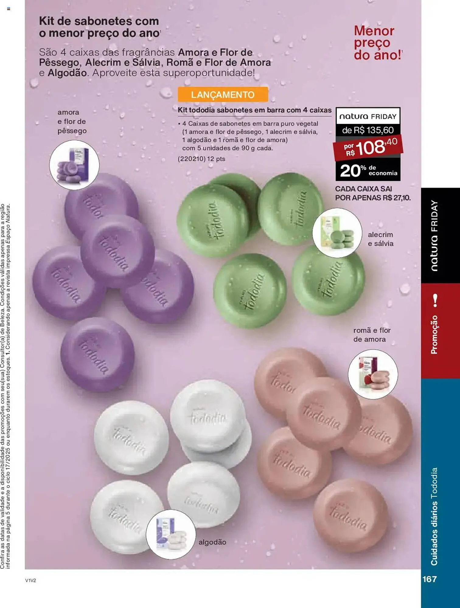 Encarte de Catálogo Natura 14 de outubro até 4 de novembro 2025 - Pagina 167