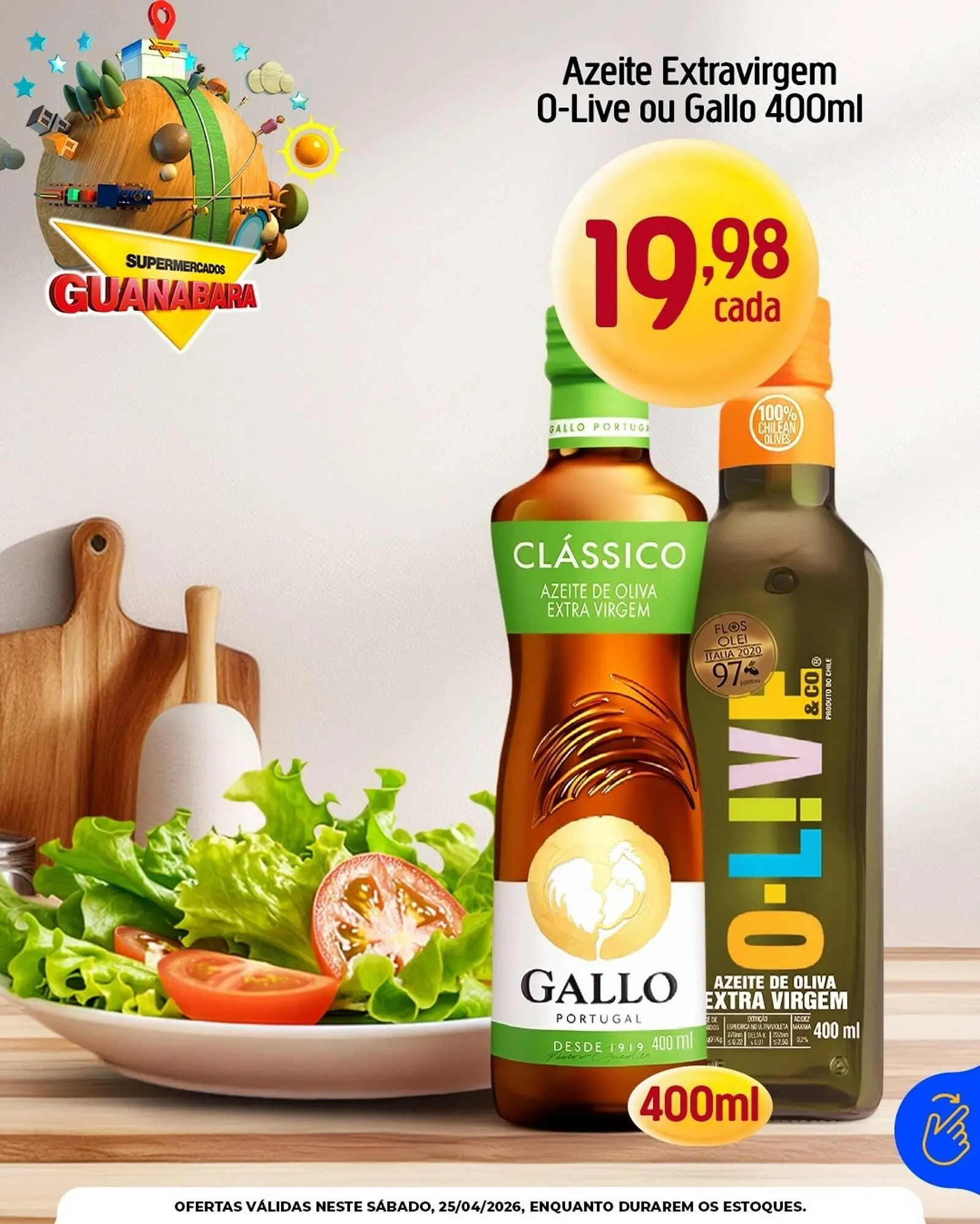 Encarte de Encarte Supermercados Guanabara 25 de abril até 25 de abril 2026 - Pagina 1