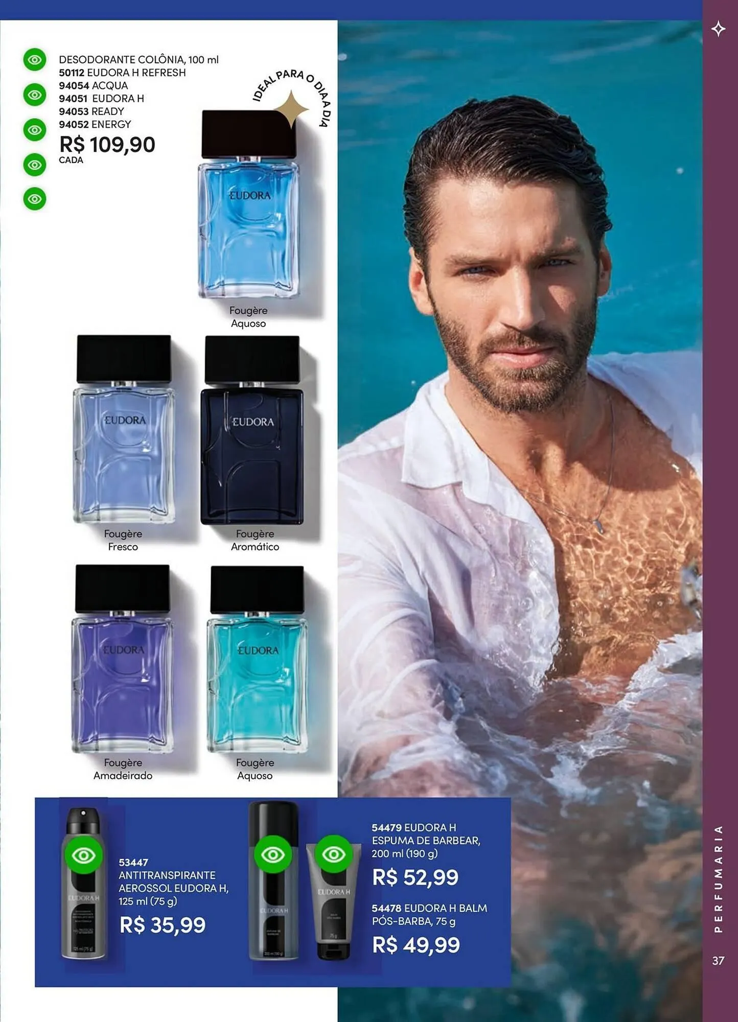 Encarte de Catálogo Eudora 23 de abril até 30 de junho 2025 - Pagina 43