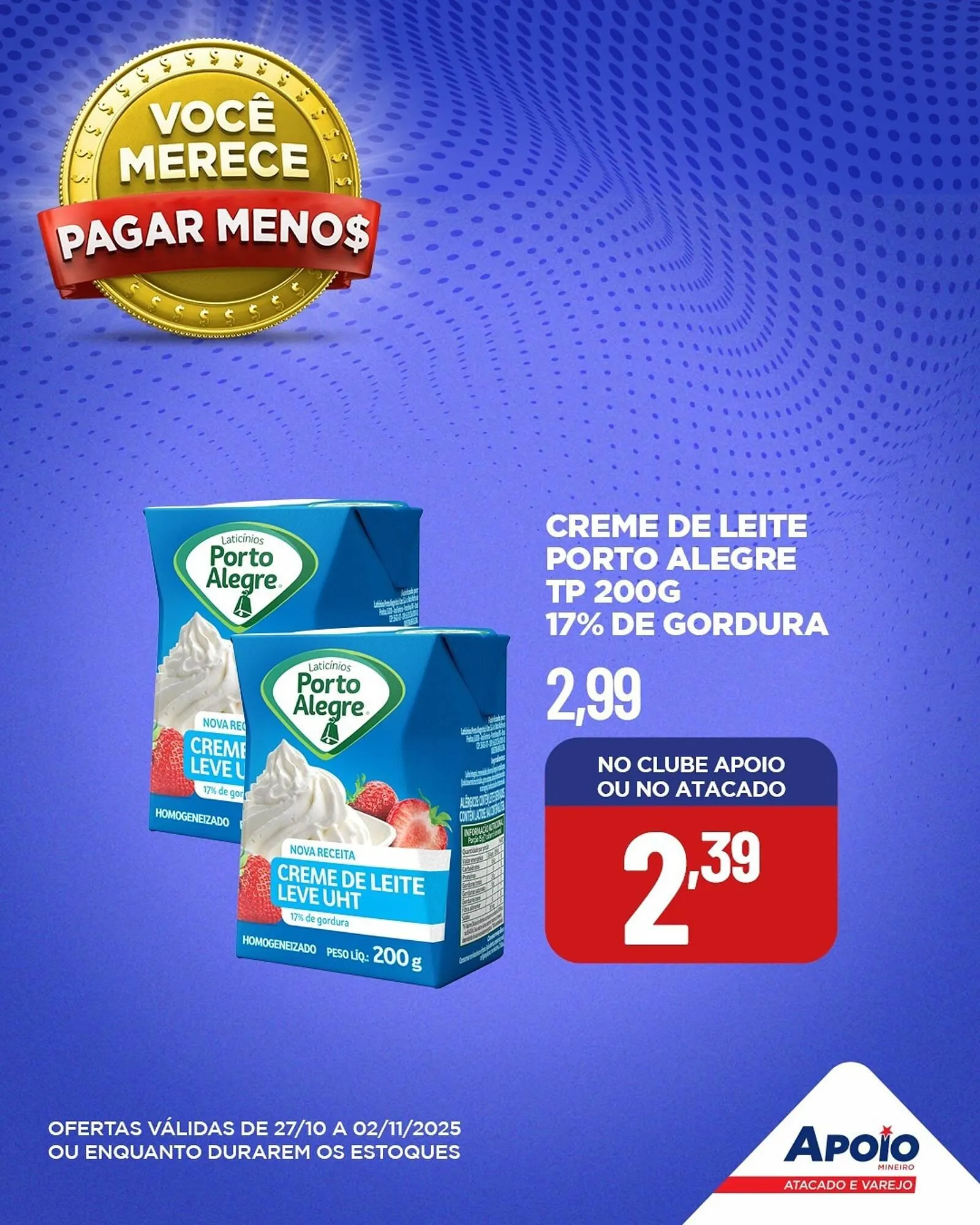 Encarte de Folheto Apoio Mineiro 29 de outubro até 2 de novembro 2025 - Pagina 3