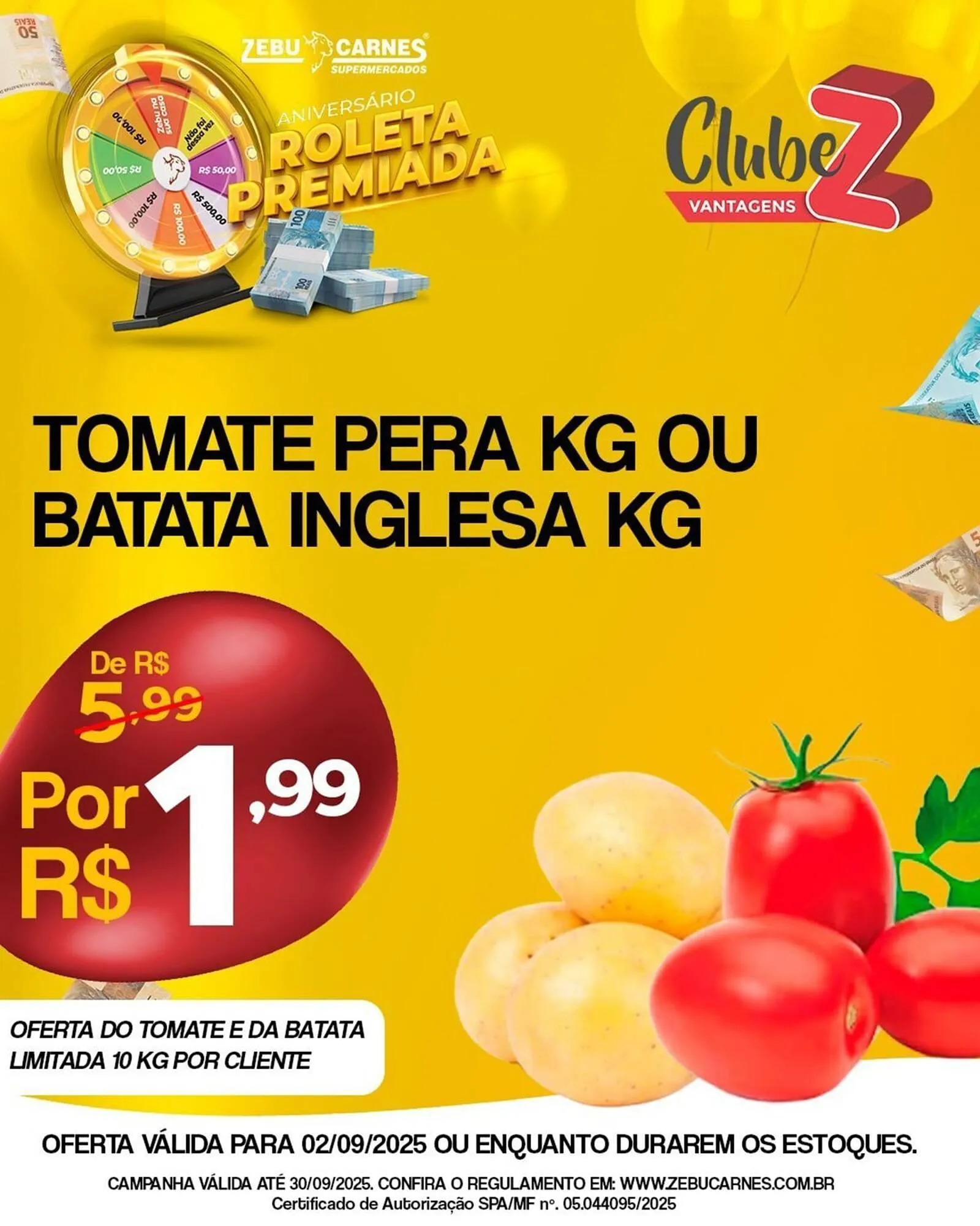 Encarte de Catálogo Zebu Carnes Supermercados 5 de setembro até 30 de setembro 2025 - Pagina 7