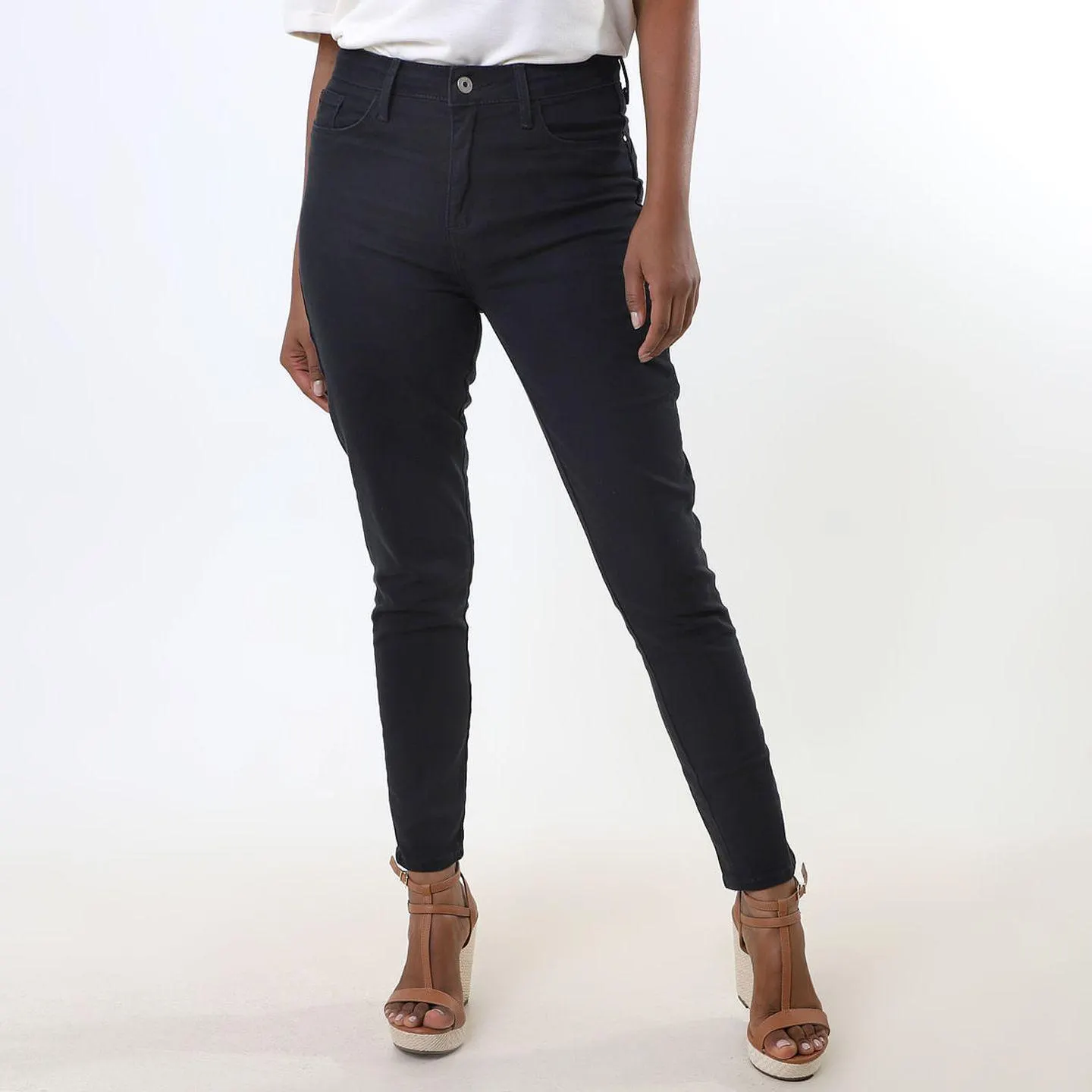 Calça Jeans Feminina Push Up Preta
