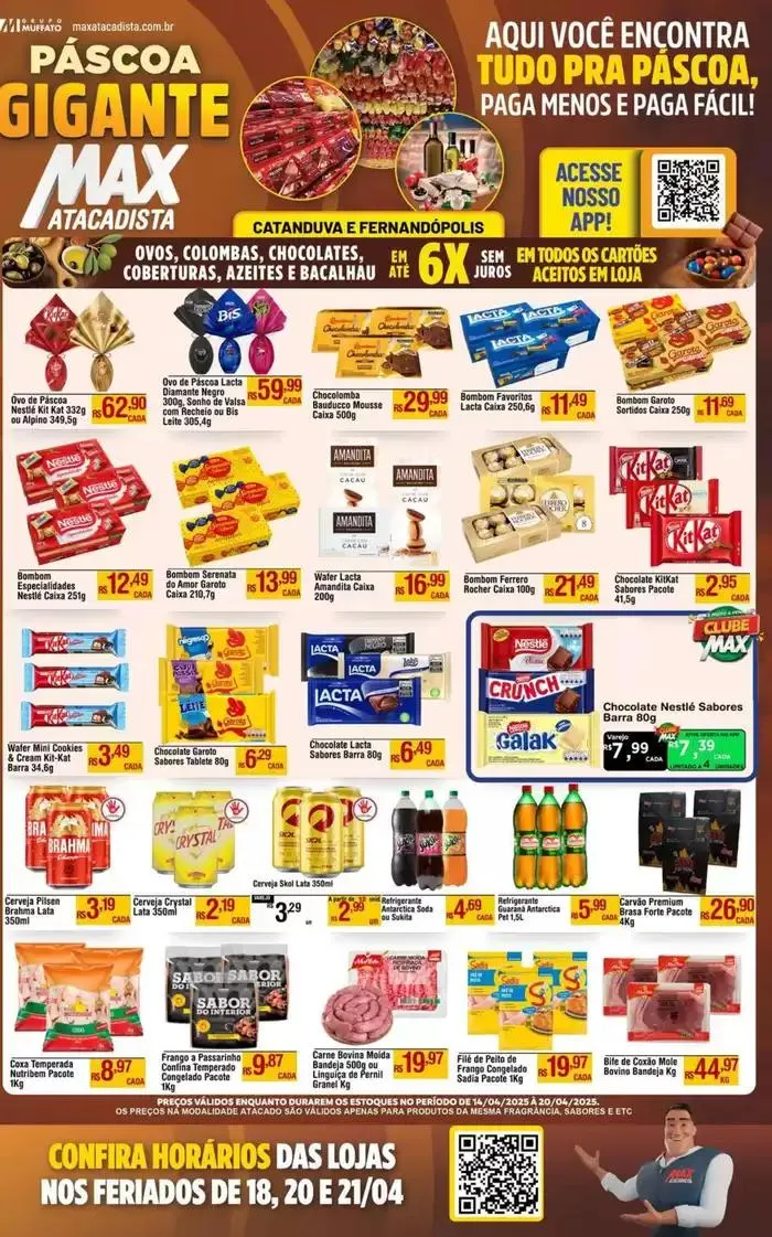 Encarte de Ofertas exclusivas 14 de abril até 20 de abril 2025 - Pagina 1