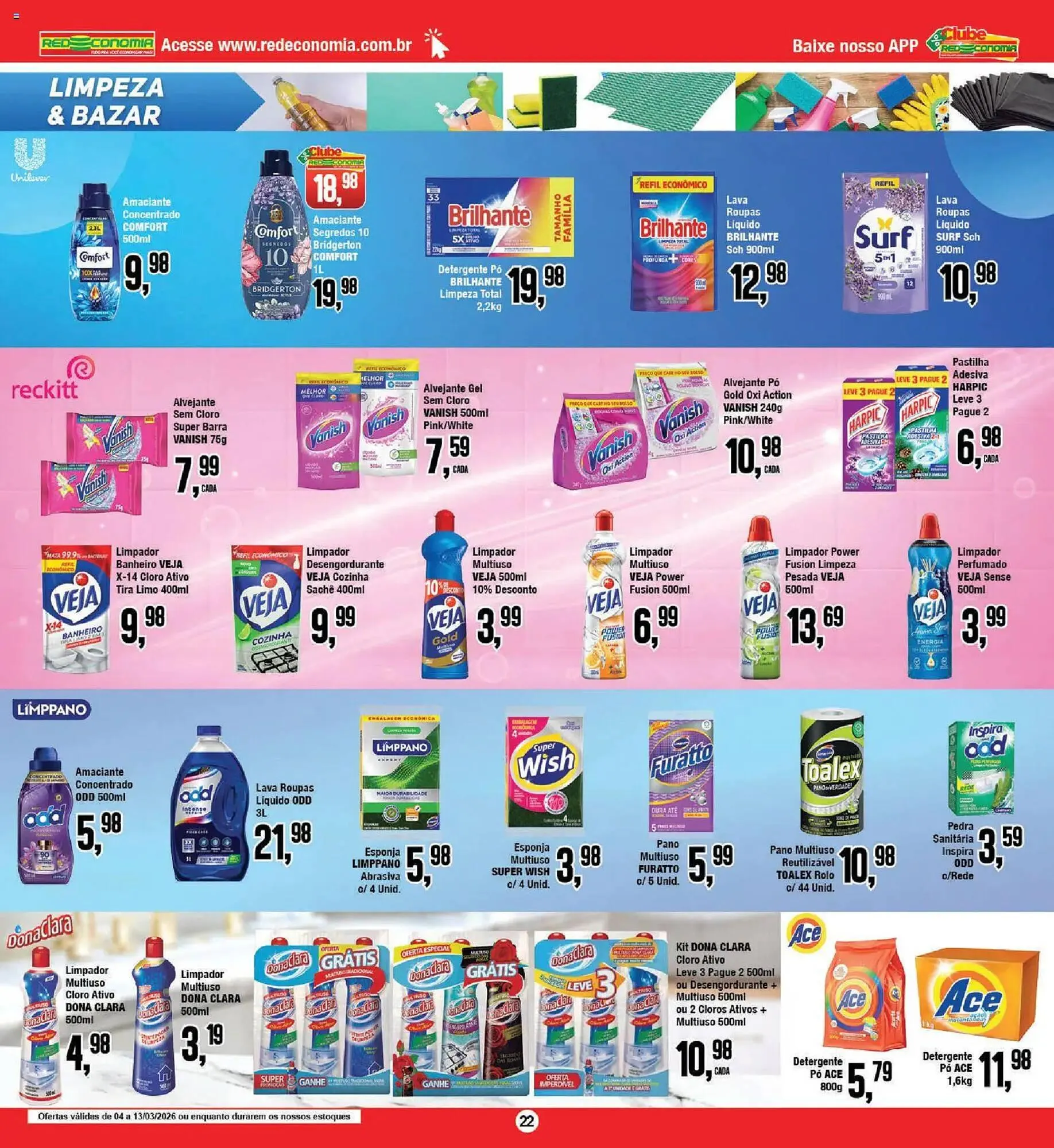 Encarte de Encarte Redeconomia 4 de março até 4 de março 2026 - Pagina 22