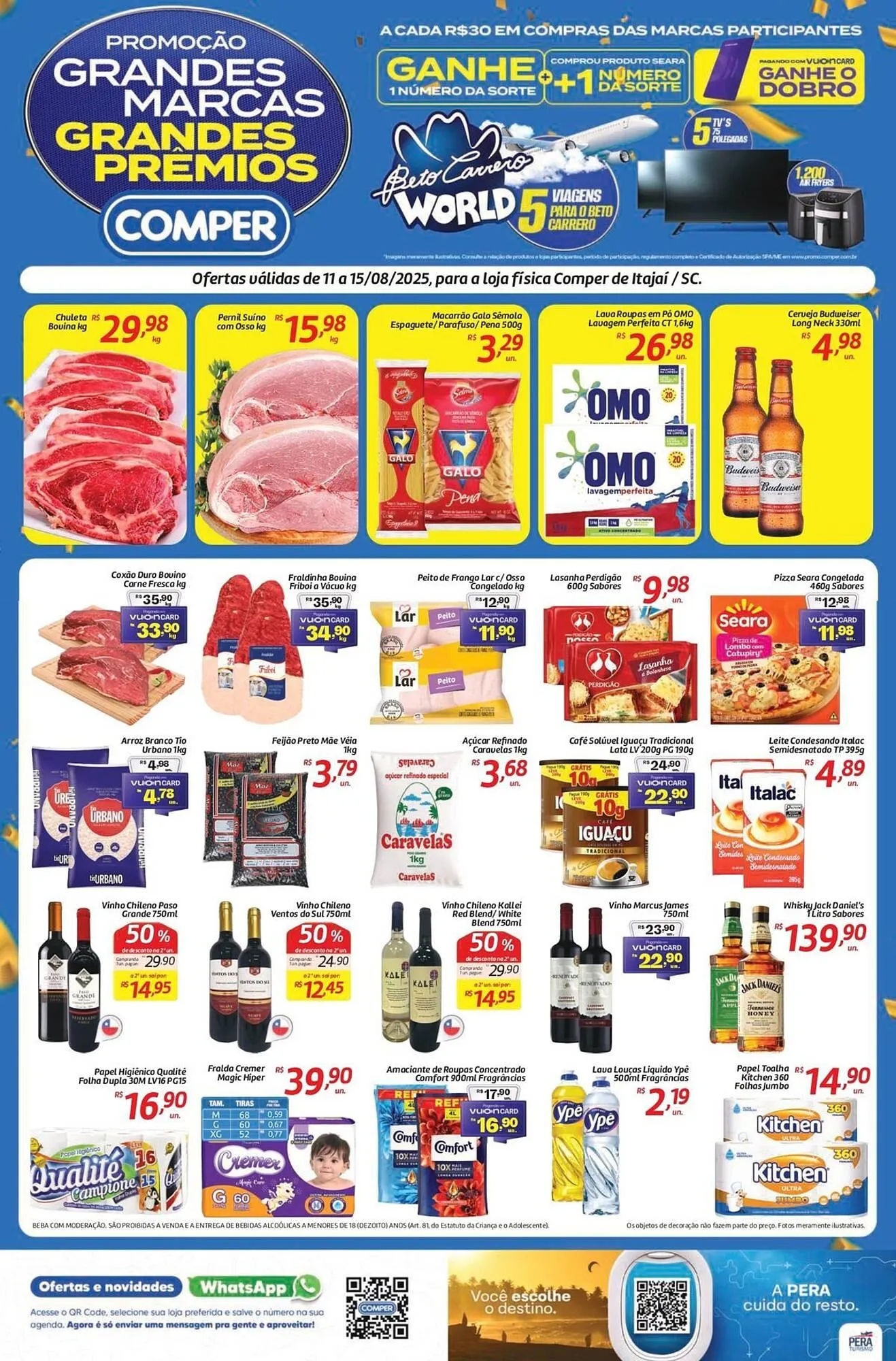 Encarte de Catálogo Comper 11 de agosto até 15 de agosto 2025 - Pagina 1