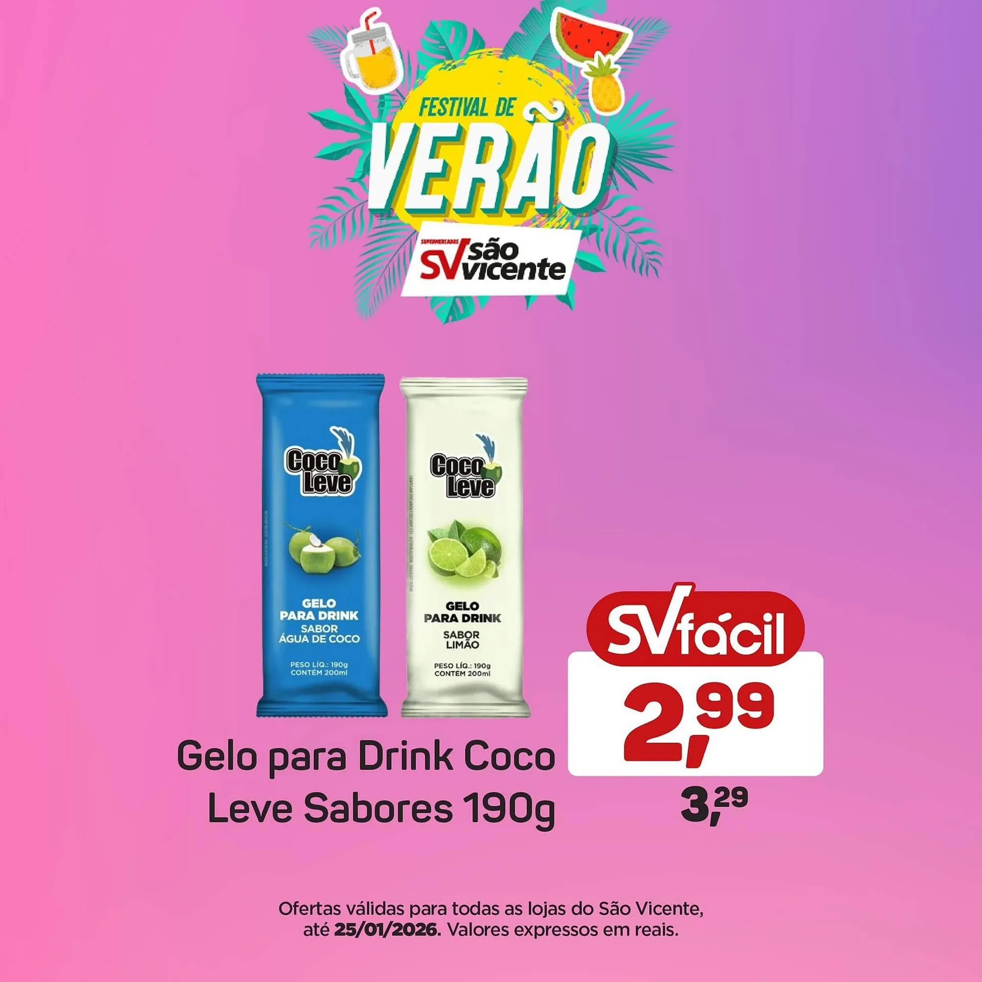Encarte de Catálogo Supermercados São Vicente 15 de janeiro até 25 de janeiro 2026 - Pagina 3
