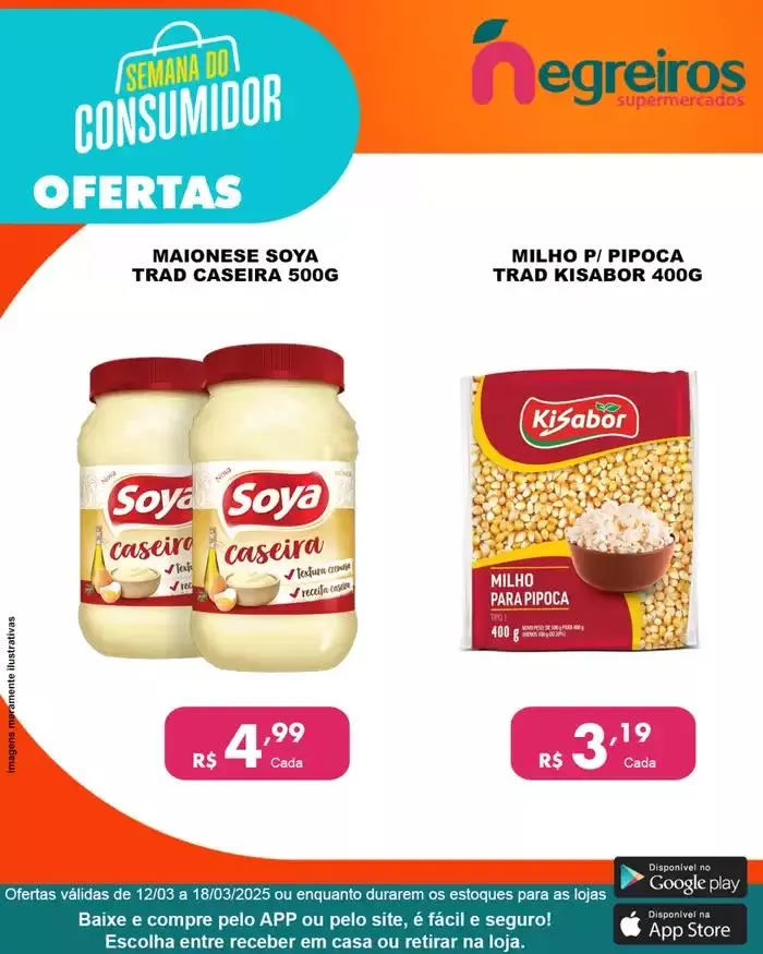 Encarte de Encarte Negreiros Supermercados 12 de março até 18 de março 2025 - Pagina 5