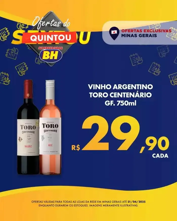 Encarte de Encarte Supermercados BH 18 de abril até 21 de abril 2025 - Pagina 6