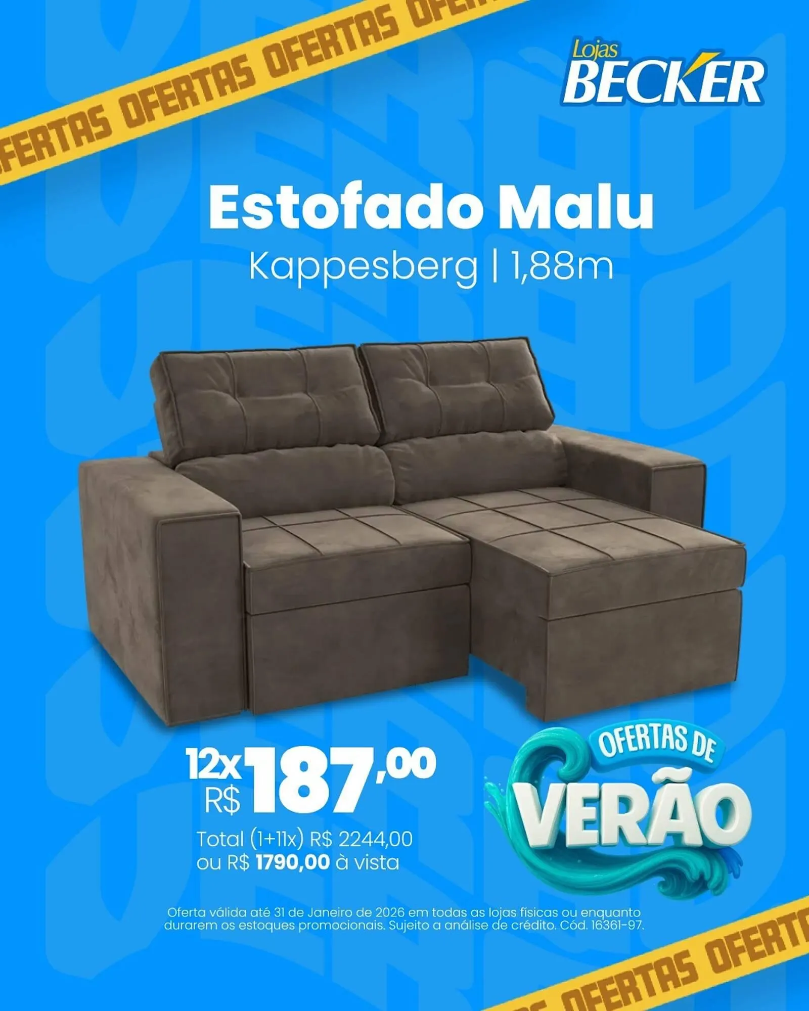 Encarte de Folheto Lojas Becker 21 de janeiro até 31 de janeiro 2026 - Pagina 3