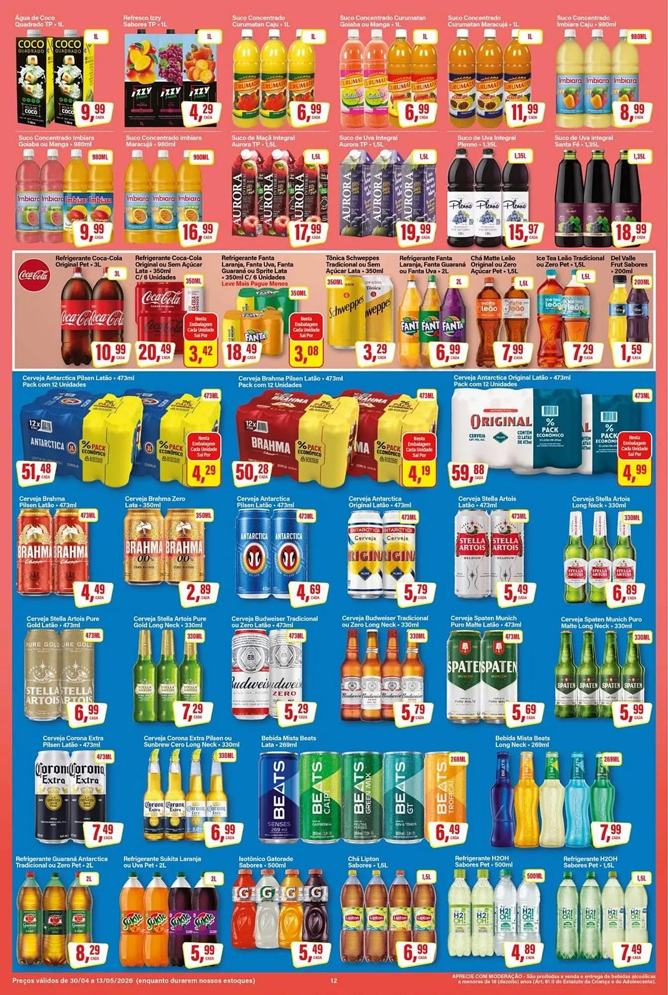 Encarte de Encarte Rede Supermarket 5 de maio até 13 de maio 2026 - Pagina 12
