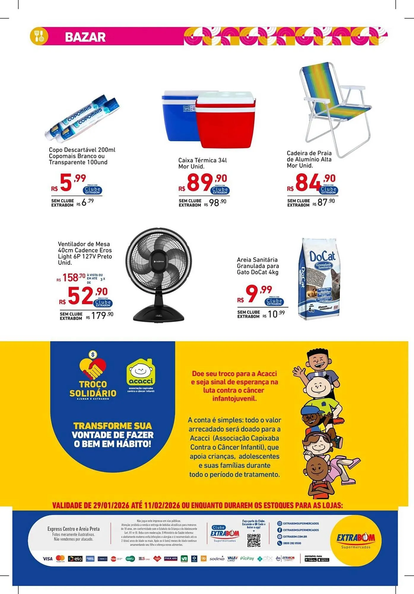 Encarte de Catálogo Extrabom Supermercados 29 de janeiro até 11 de fevereiro 2026 - Pagina 10