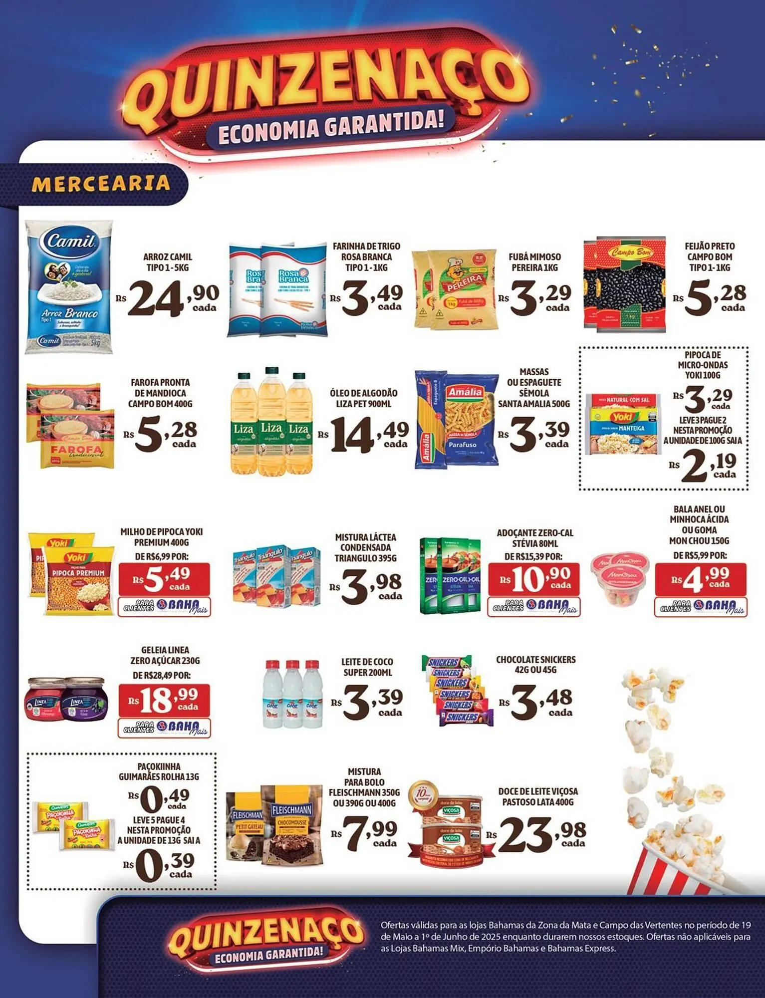 Encarte de Catálogo Bahamas Supermercados 19 de maio até 1 de junho 2025 - Pagina 2