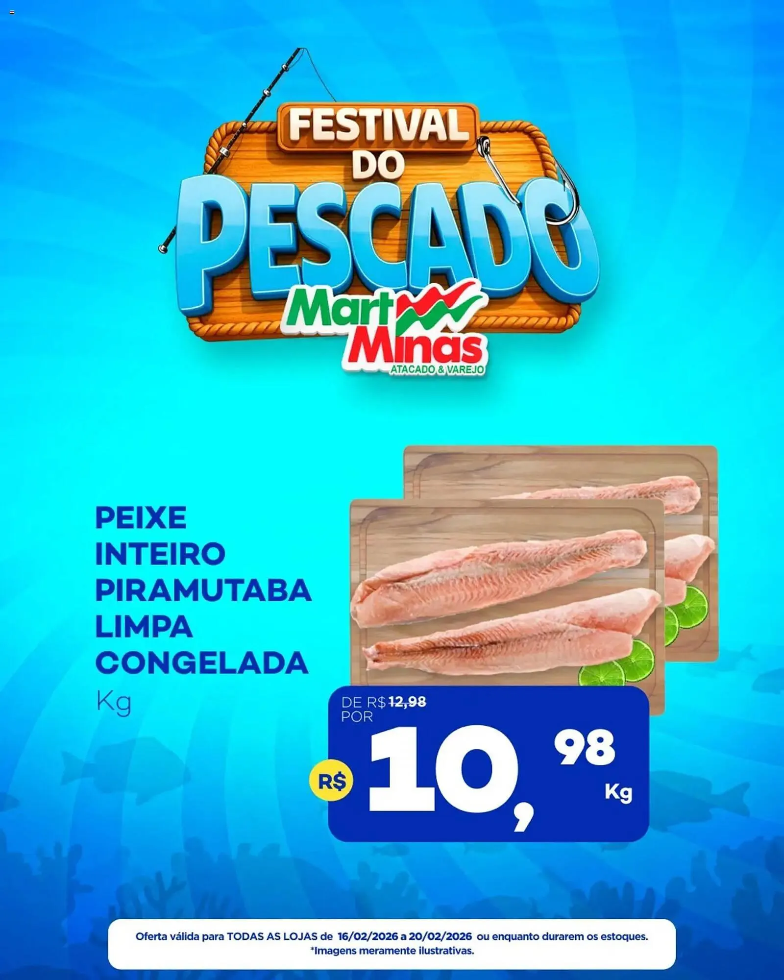 Encarte de Folheto Mart Minas 16 de fevereiro até 20 de fevereiro 2026 - Pagina 1