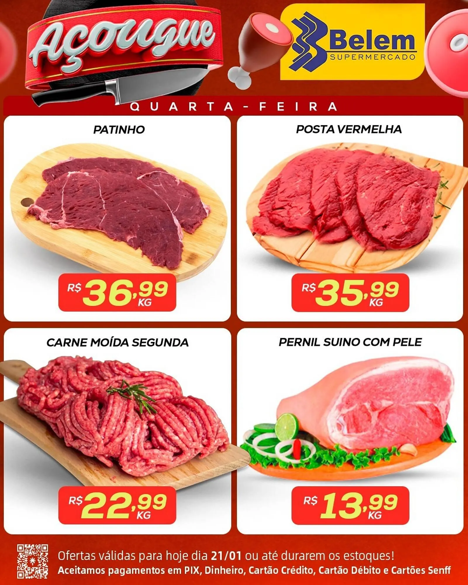 Encarte de Catálogo Belem Supermercados 21 de janeiro até 21 de janeiro 2026 - Pagina 1