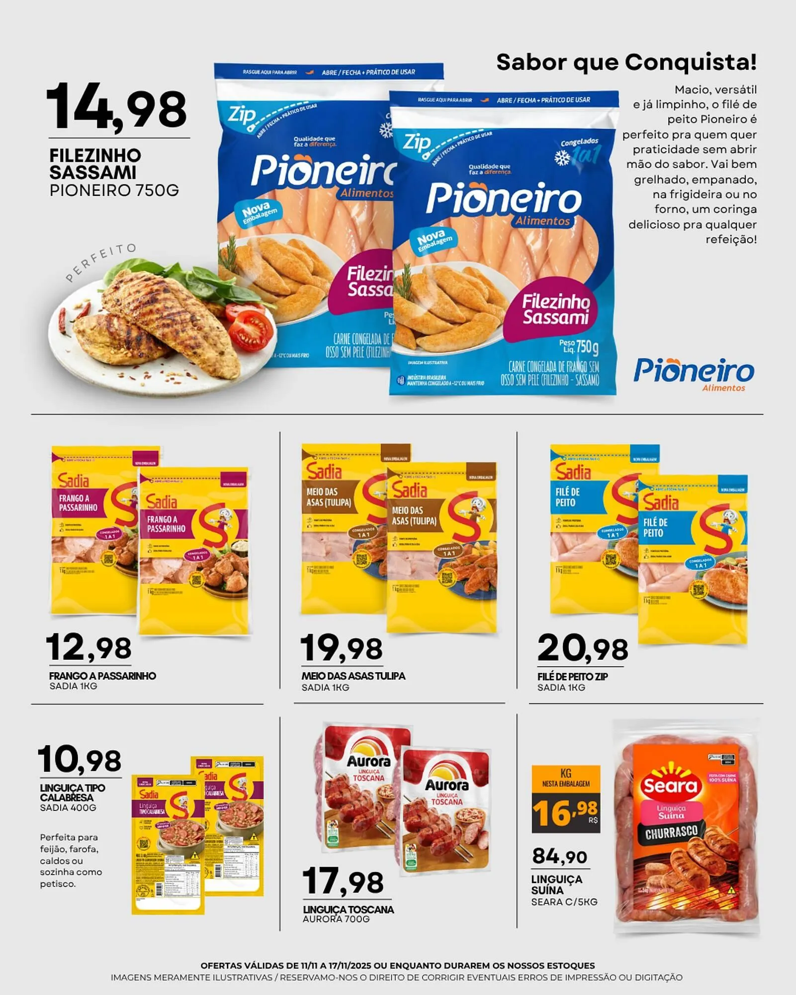 Encarte de Folheto Mercadão Atacadista 11 de novembro até 17 de novembro 2025 - Pagina 12