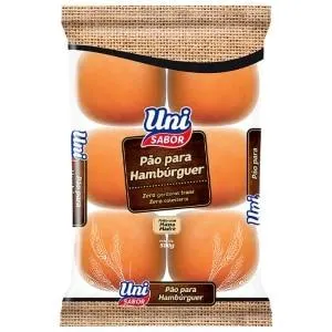 Pão Uni Sabor Hambúrguer 500g