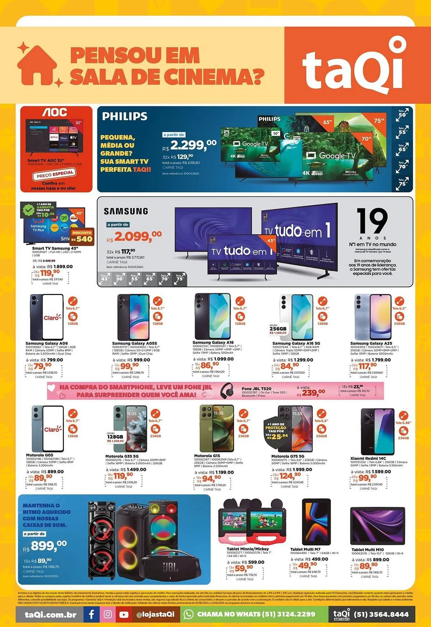 Encarte de Catálogo Lojas TaQi 3 de junho até 22 de junho 2025 - Pagina 8