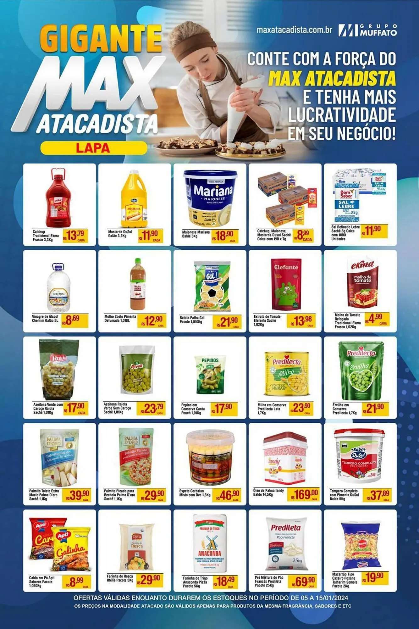 Encarte de Catálogo Max Atacadista 8 de janeiro até 15 de janeiro 2024 - Pagina 1