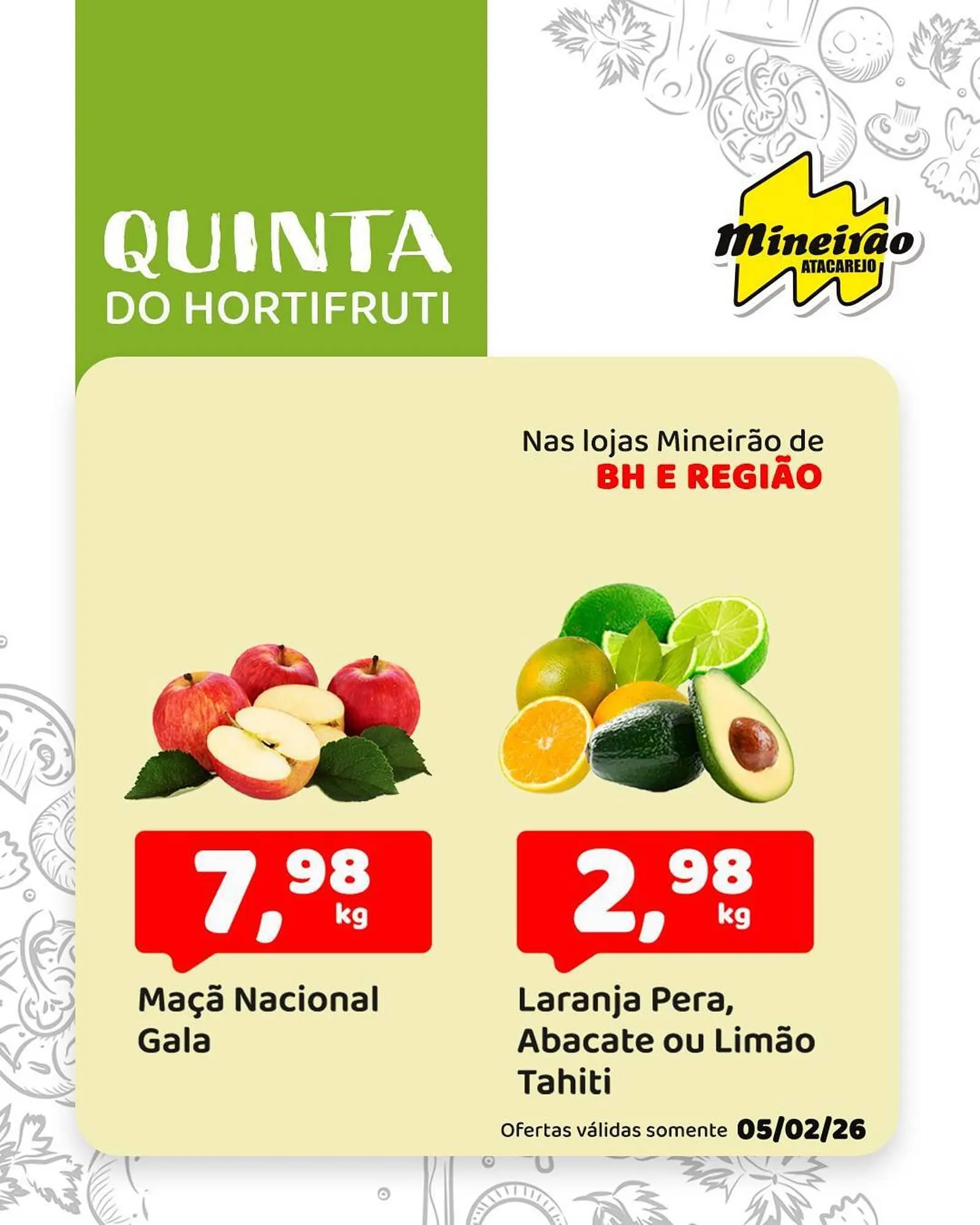 Encarte de Folheto Mineirão Atacarejo 5 de fevereiro até 5 de fevereiro 2026 - Pagina 2