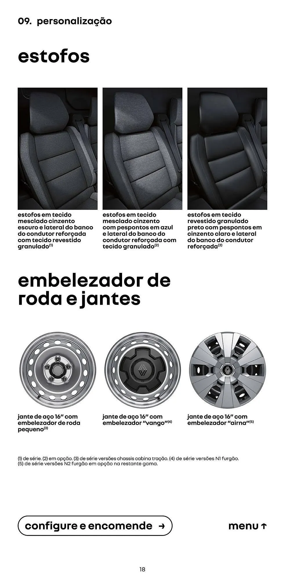 Encarte de Catálogo Renault 5 de agosto até 31 de dezembro 2025 - Pagina 18