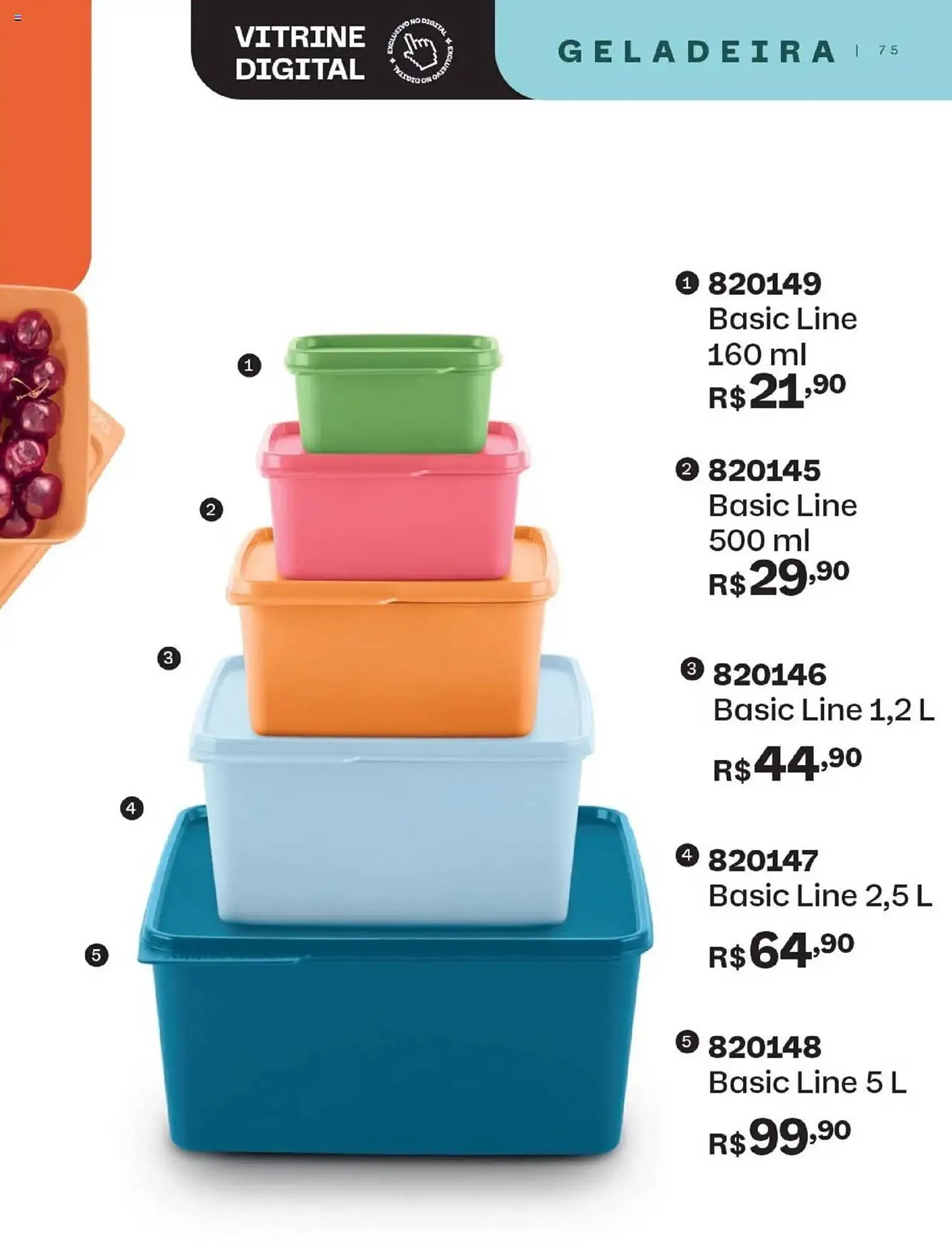 Encarte de Catálogo Tupperware 1 de agosto até 31 de agosto 2025 - Pagina 75