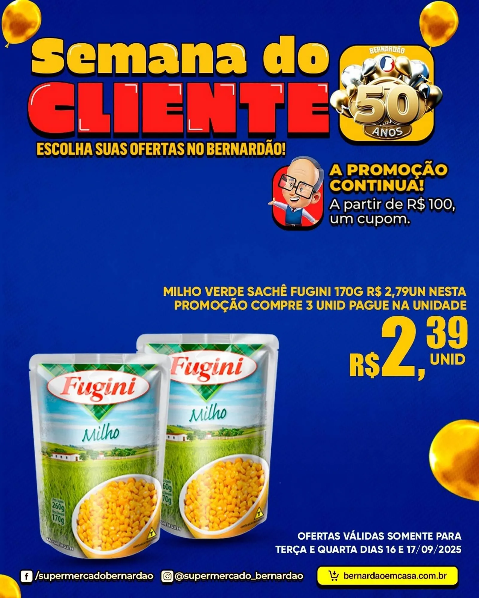 Encarte de Catálogo Supermercado Bernardão 16 de setembro até 17 de setembro 2025 - Pagina 4
