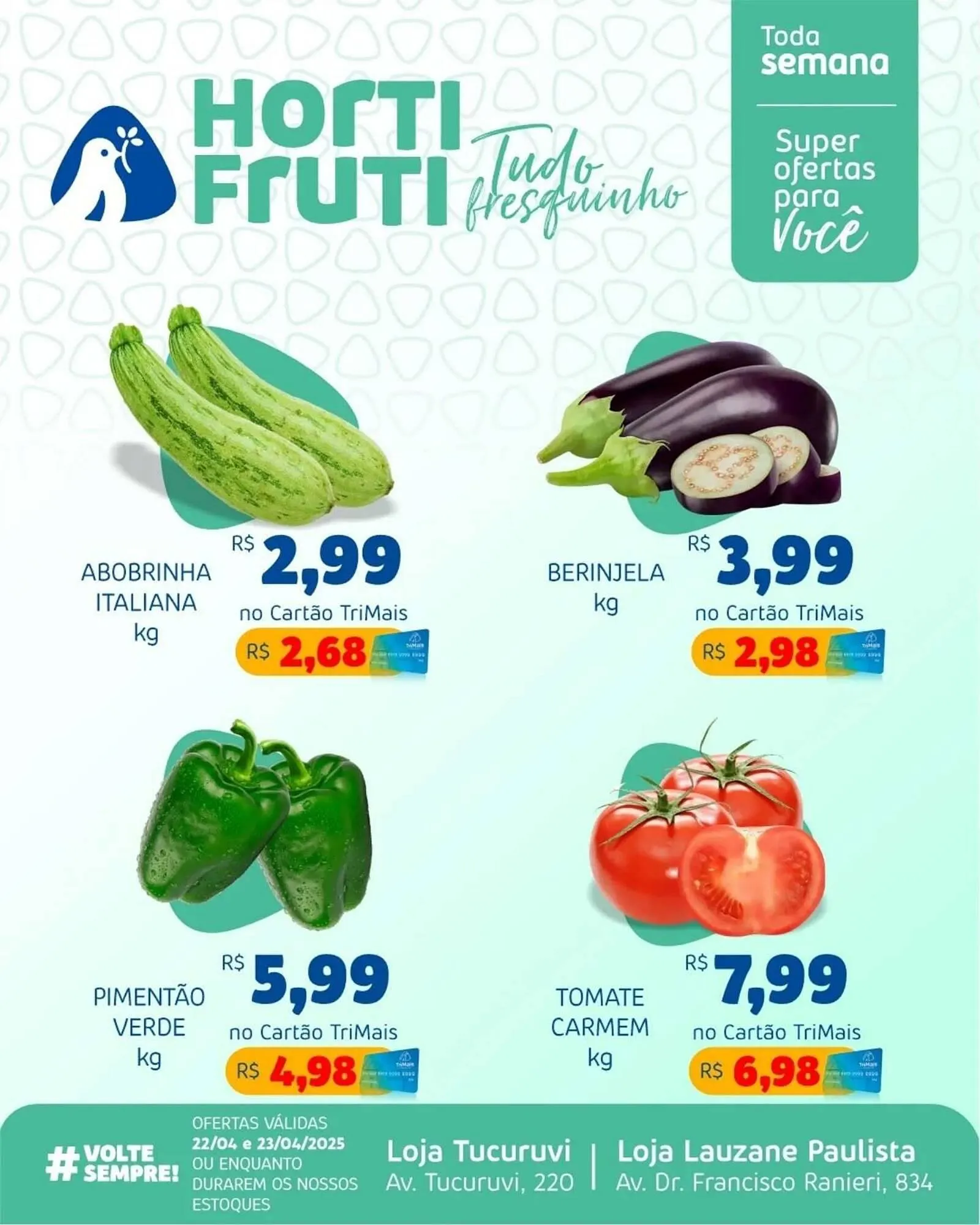 Encarte de Catálogo Trimais Supermercado 22 de abril até 23 de abril 2025 - Pagina 4