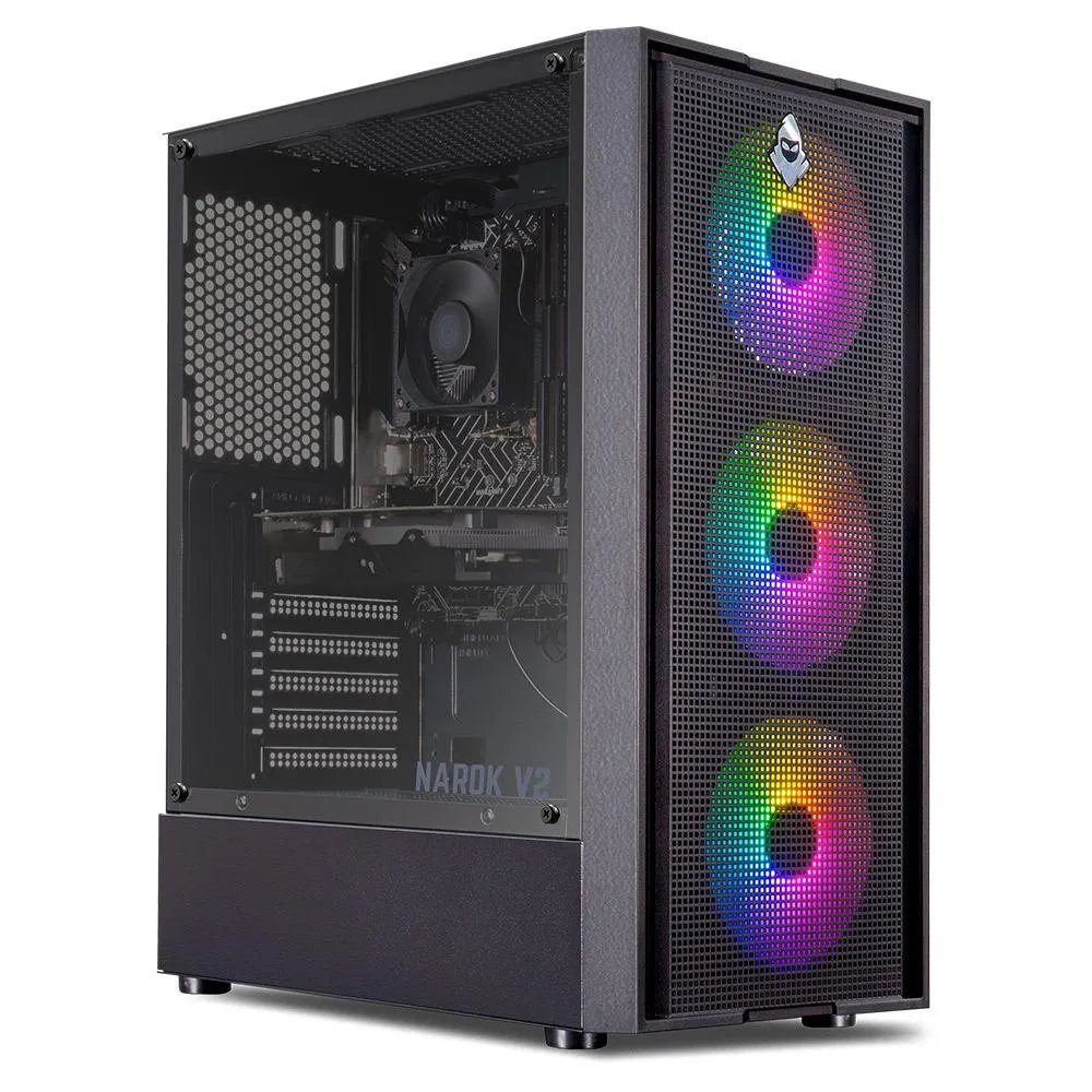 PC Pichau Gamer Afrodite, AMD Ryzen 5 4500, Radeon RX 580 8GB, 16GB DDR4, SSD 480GB