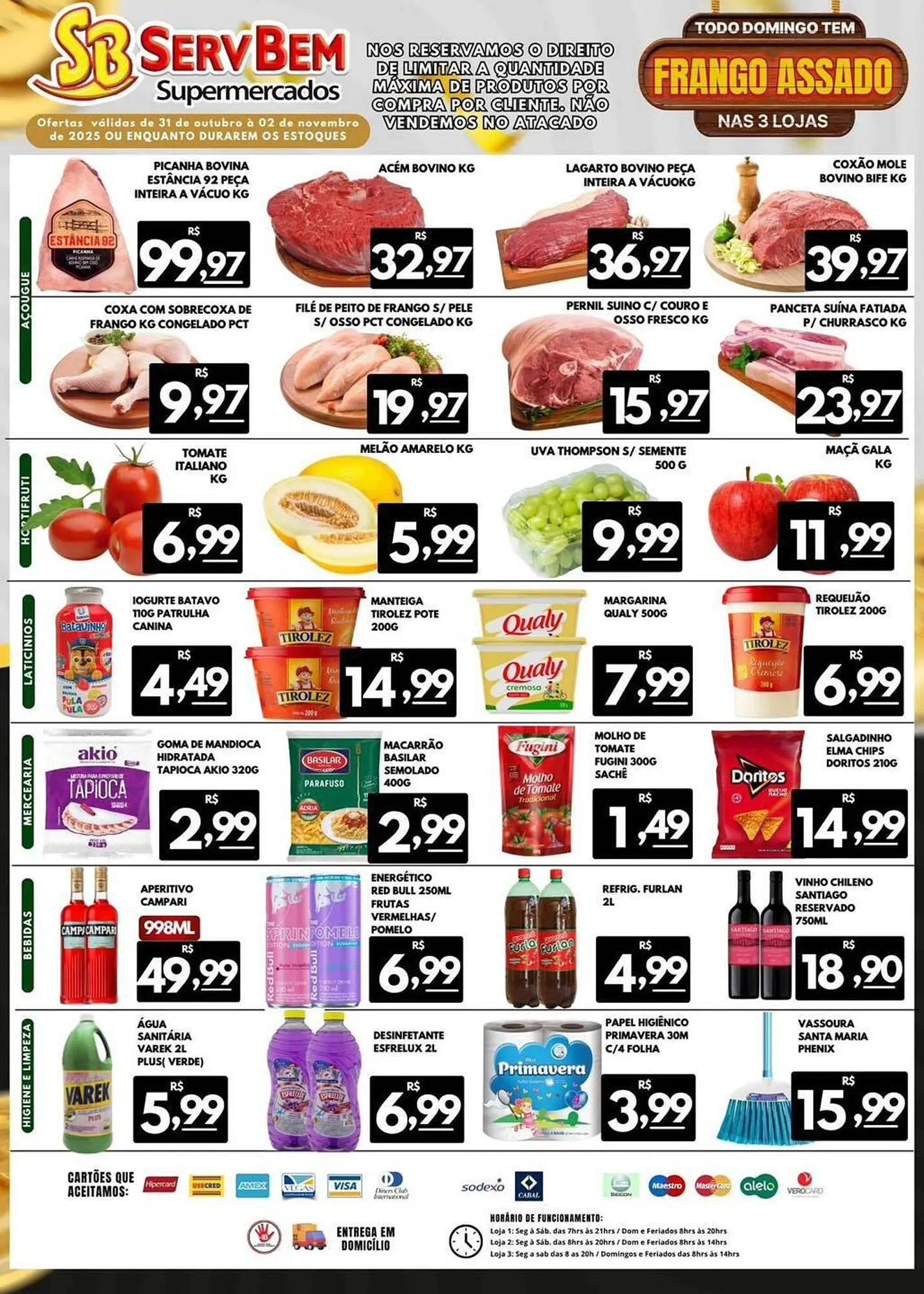 Encarte de Catálogo ServBem 31 de outubro até 2 de novembro 2025 - Pagina 2